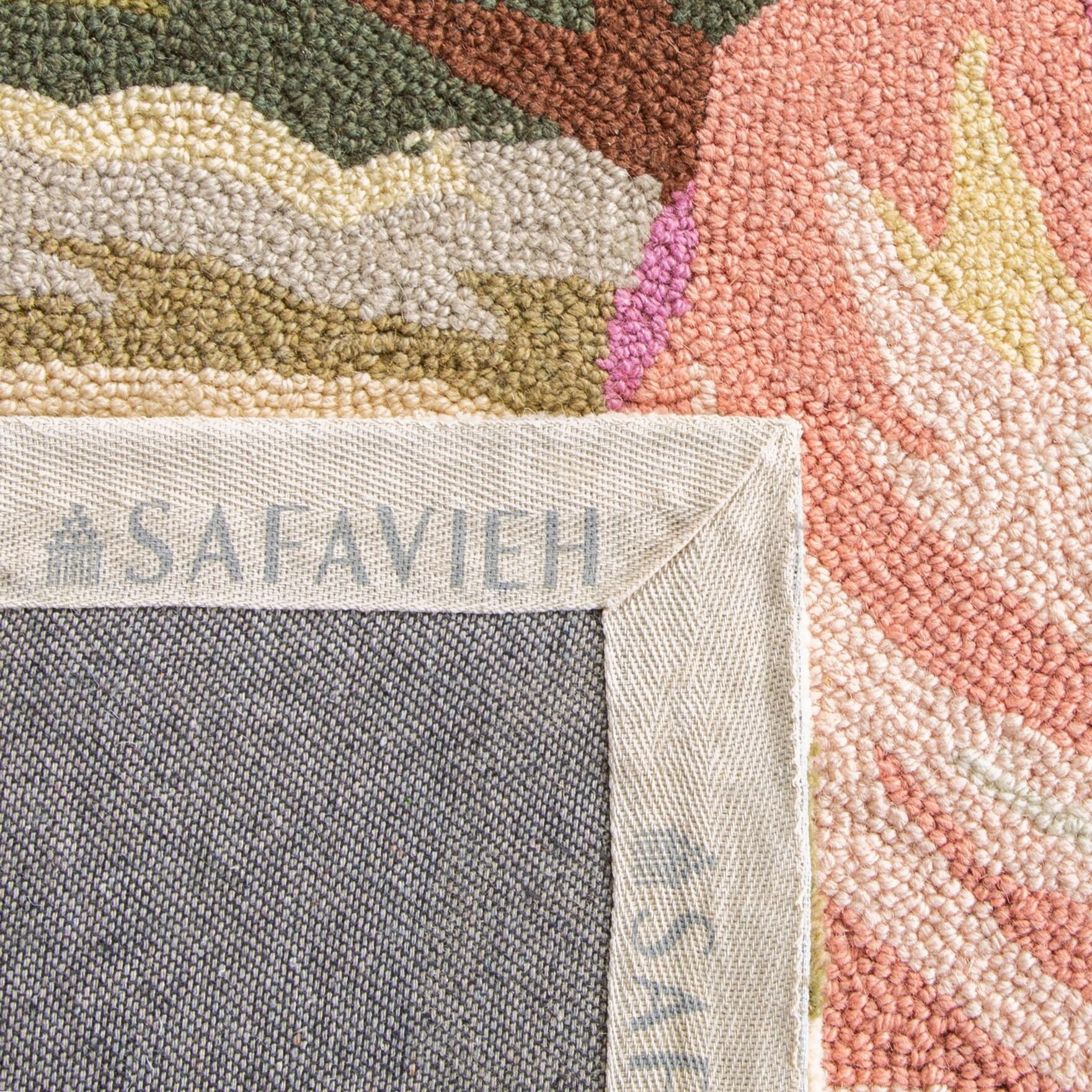 Chelsea HK212 Hand Hooked Area Rug - Ivory - 6'x9' - Safavieh.