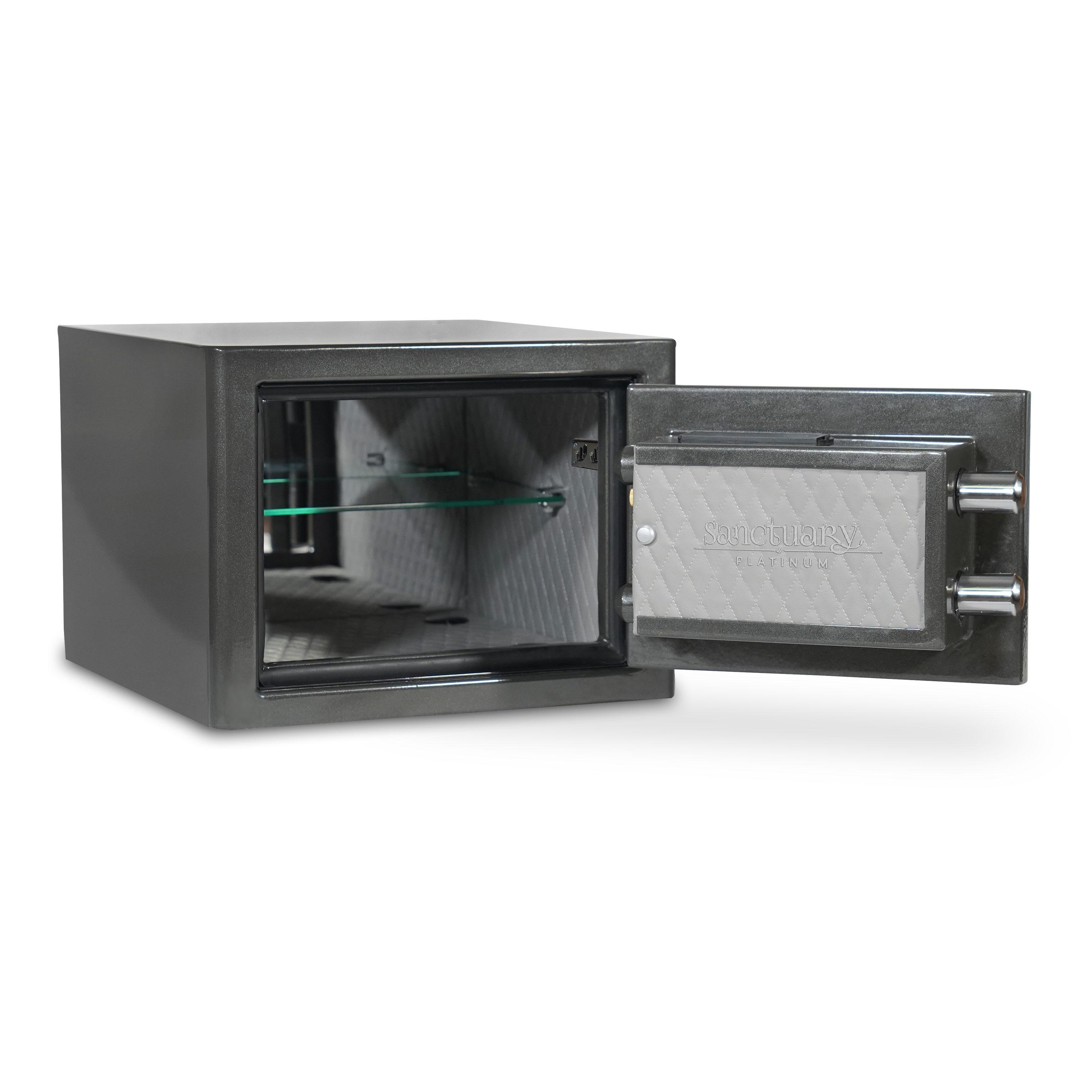 Sanctuary Platinum Fireproof and Waterproof Security Safe with Biometric Lock