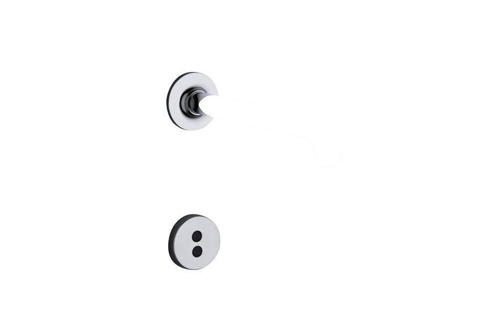 Purist® Wall-Mount Commercial Bathroom Sink Faucet Trim with 8-1/4" 35-Degree Spout and Insight Technology