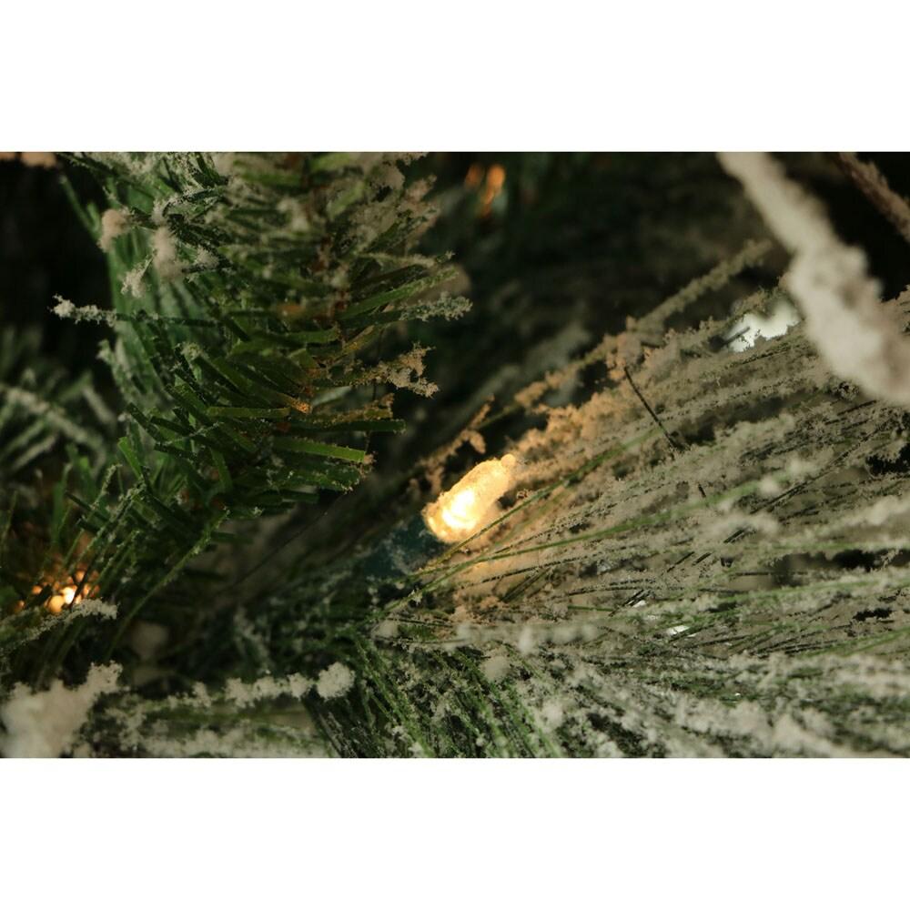 Fraser Hill Farm Fraser Hill Farm Snowy Pine Flocked Artificial Christmas Tree