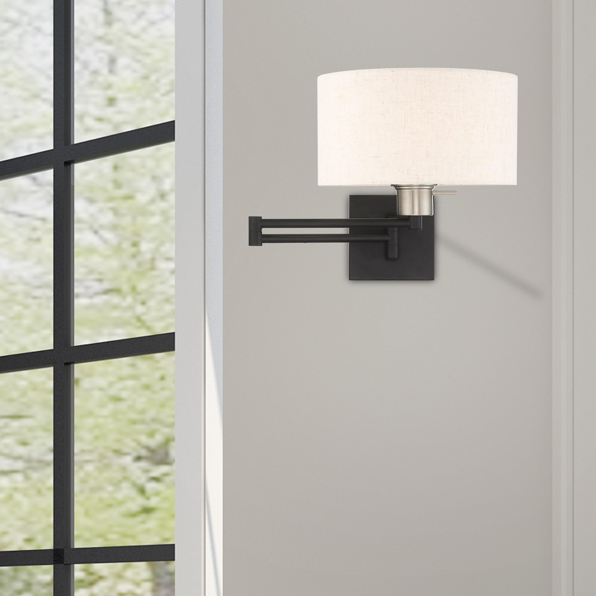 Livex Lighting 1 - Light Wall Light in  Black