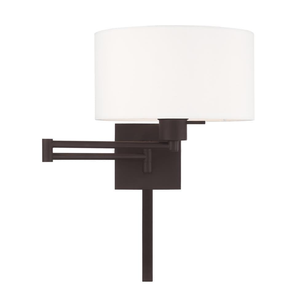 Livex Lighting 1 - Light Wall Light in  Bronze