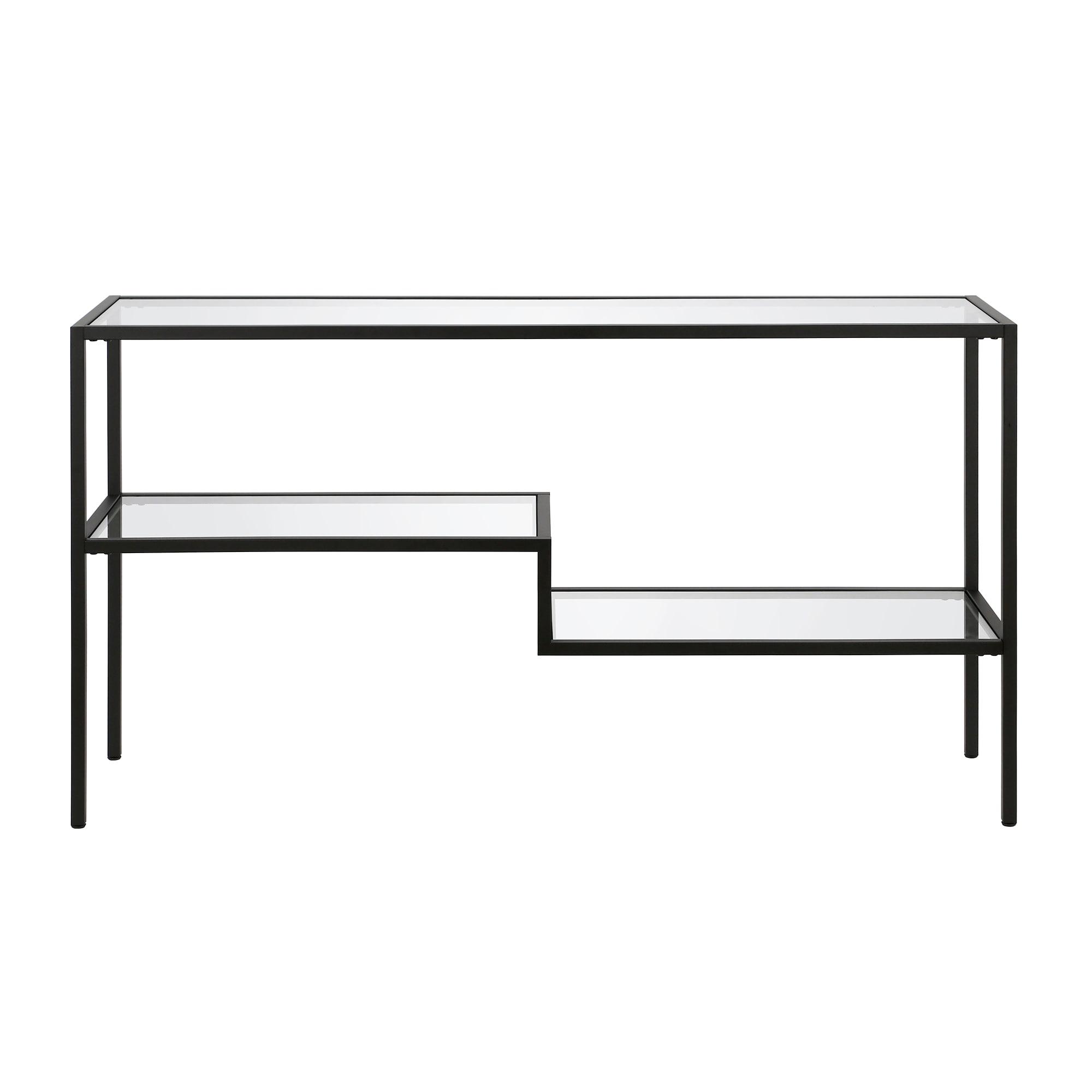 Lovett Glass Top Console Table