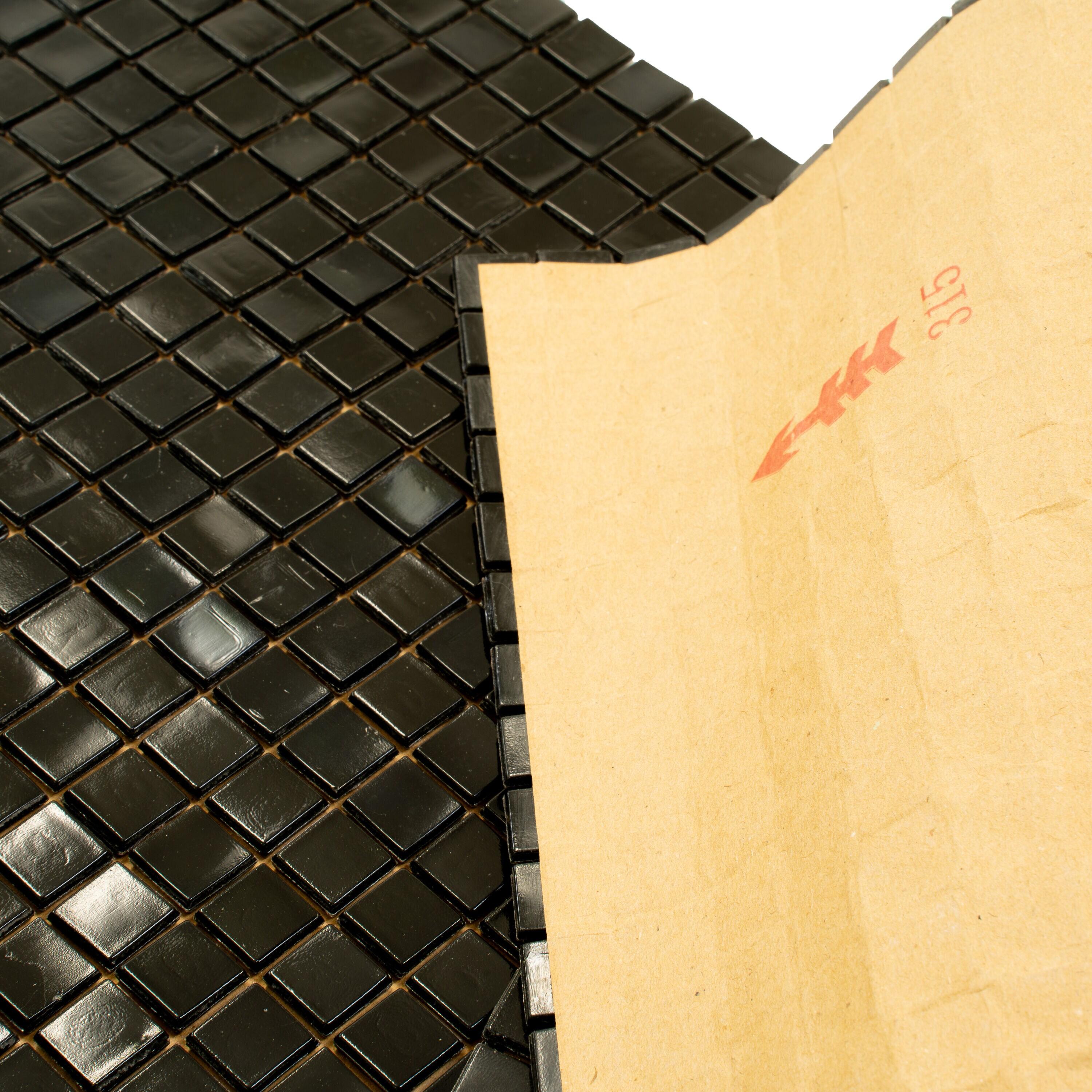 Skosh 0.6" x 0.6" Glass Grid Mosaic Wall & Floor Tile