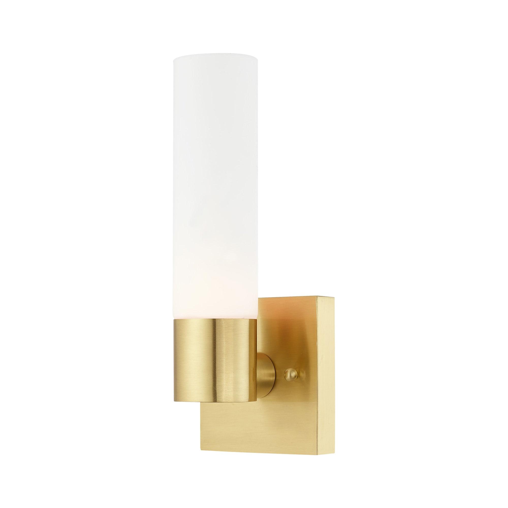 Livex Lighting Aero 1 - Light Sconce in  Satin Brass