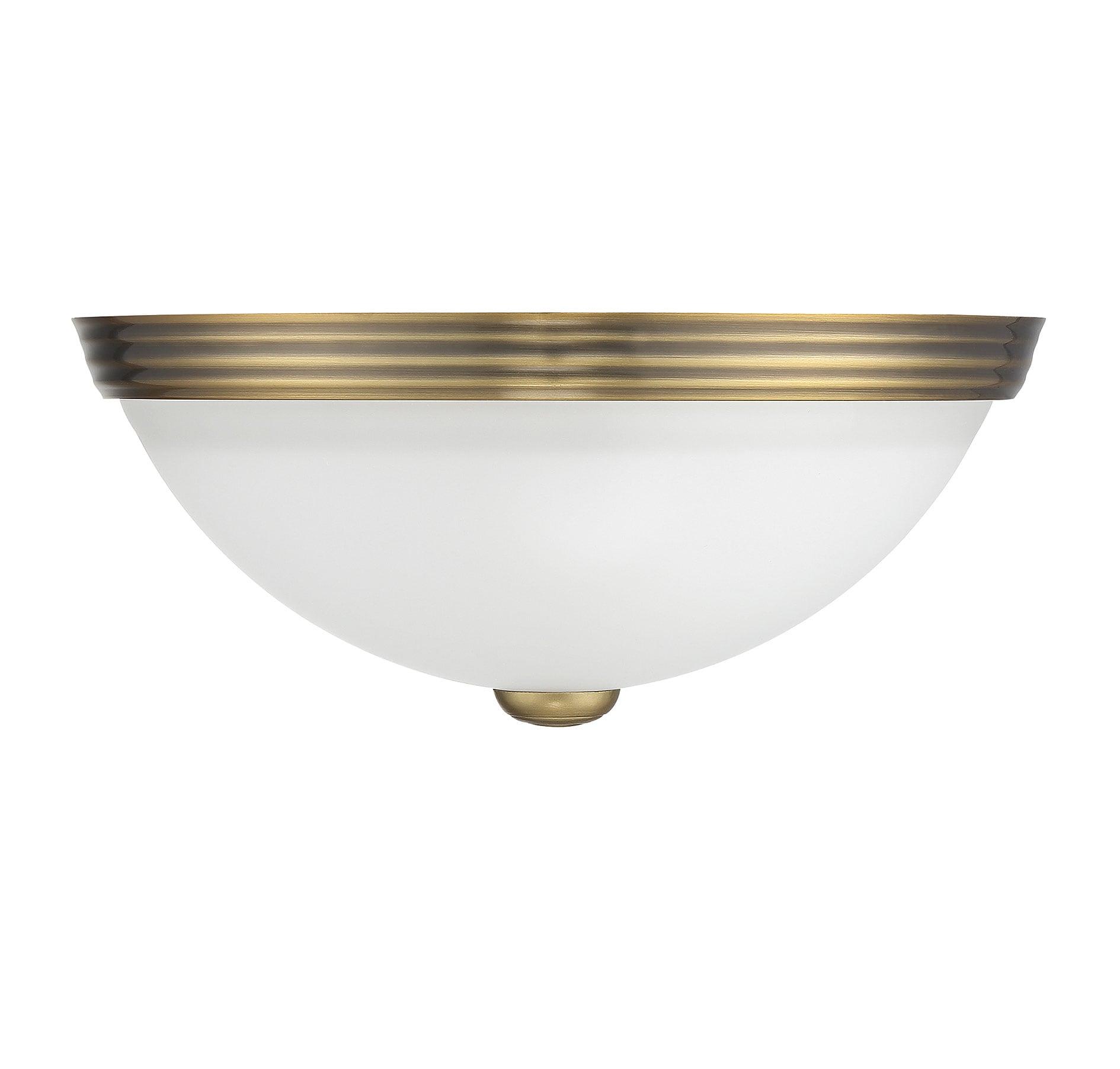 Savoy House NULL 2 - Light Flush Mount in  Warm Brass