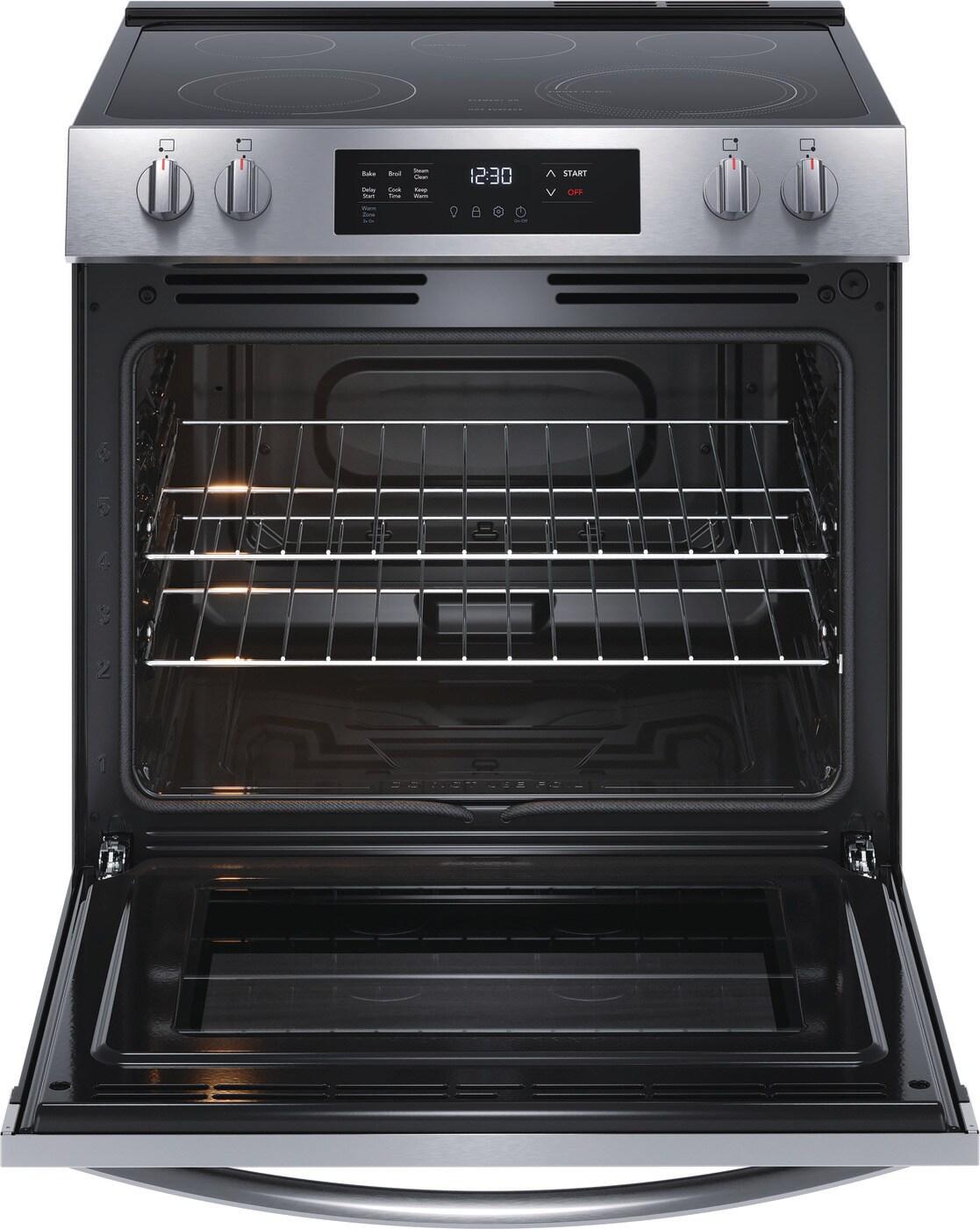 Frigidaire Fcfe3062a 30" Wide 5.3 Cu. Ft. Electric Range - Stainless Steel