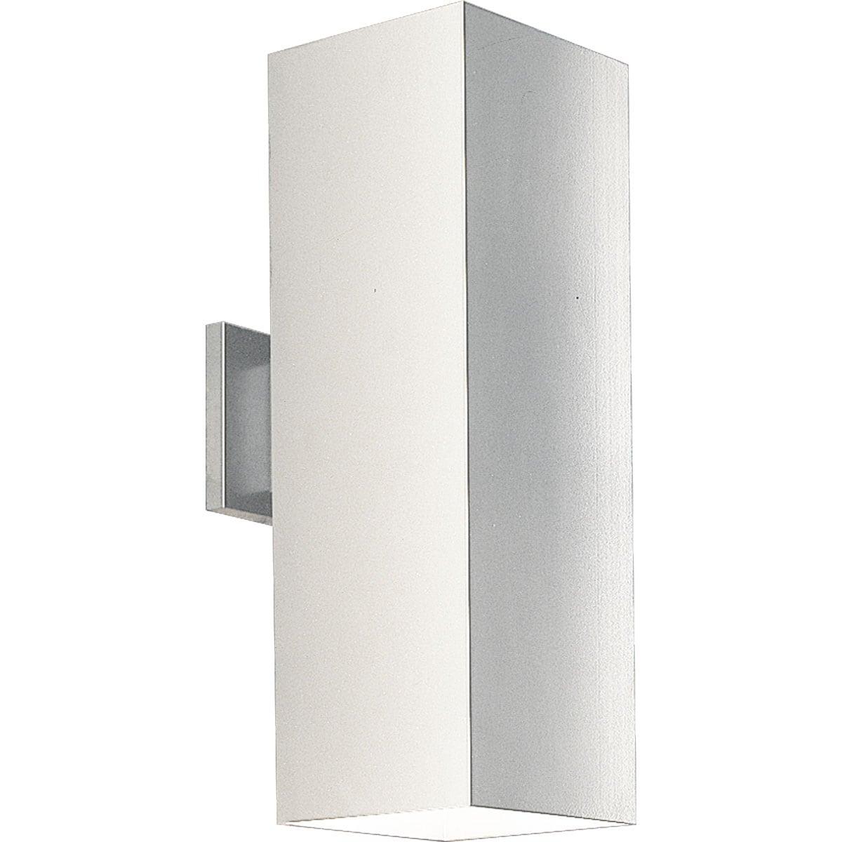 Progress Lighting, Outdoor Square, 2-Light Wall Light, Antique Bronze, Aluminum, Halogen, Damp Rated