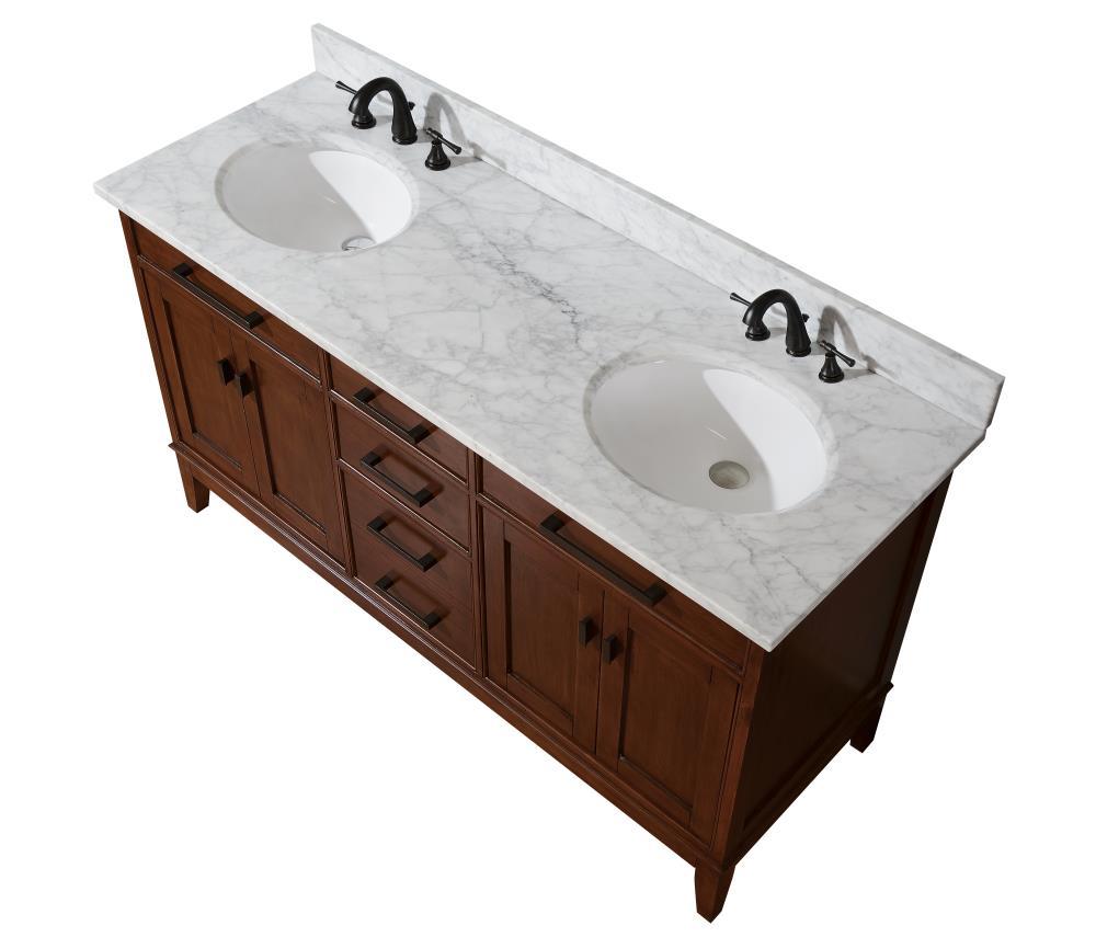 Channing 60'' Double Bathroom Vanity with Top