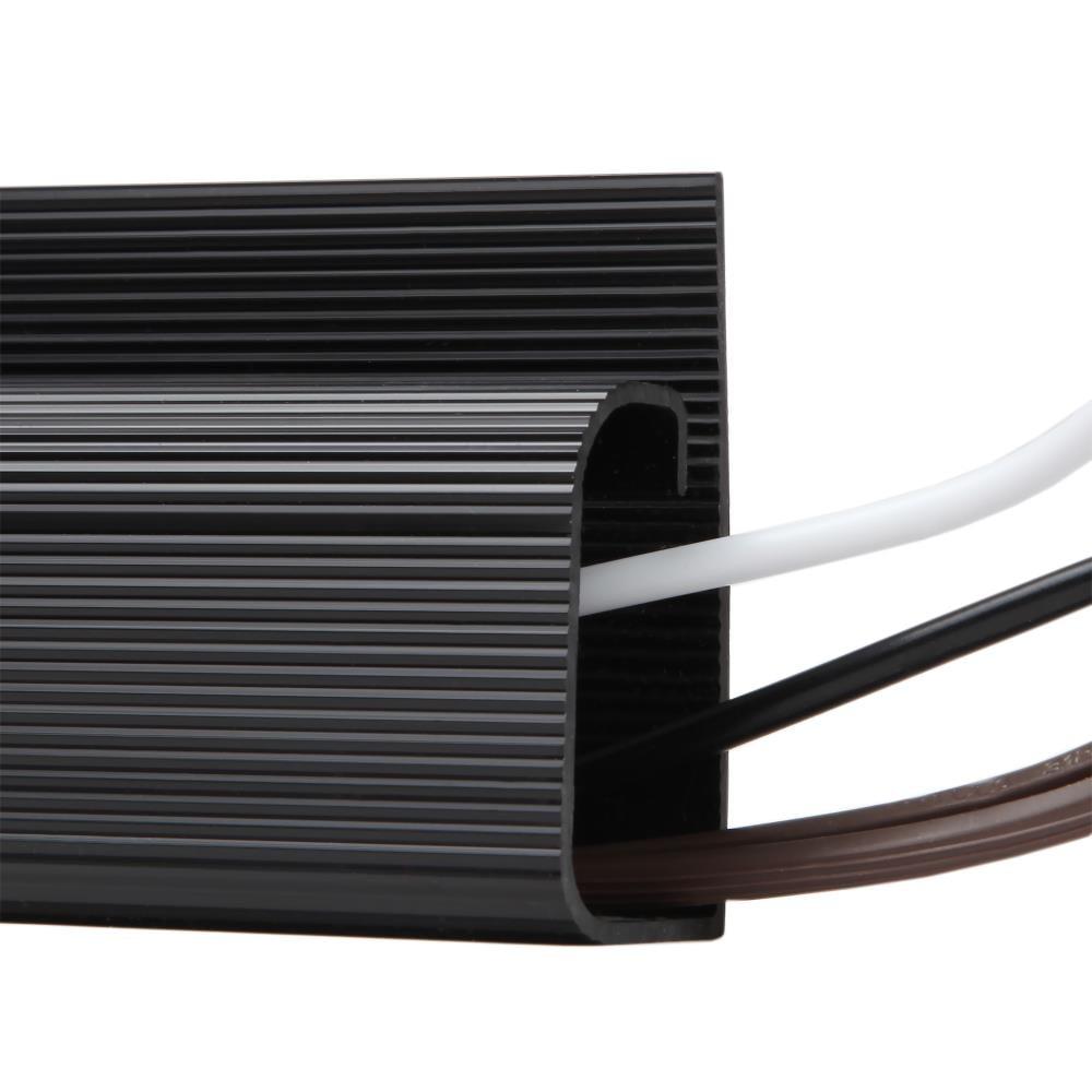 Fleming Supply J Channel Desk Cable Organizer/Cord Concealer Kit - Black, 10 Non-Locking Channels