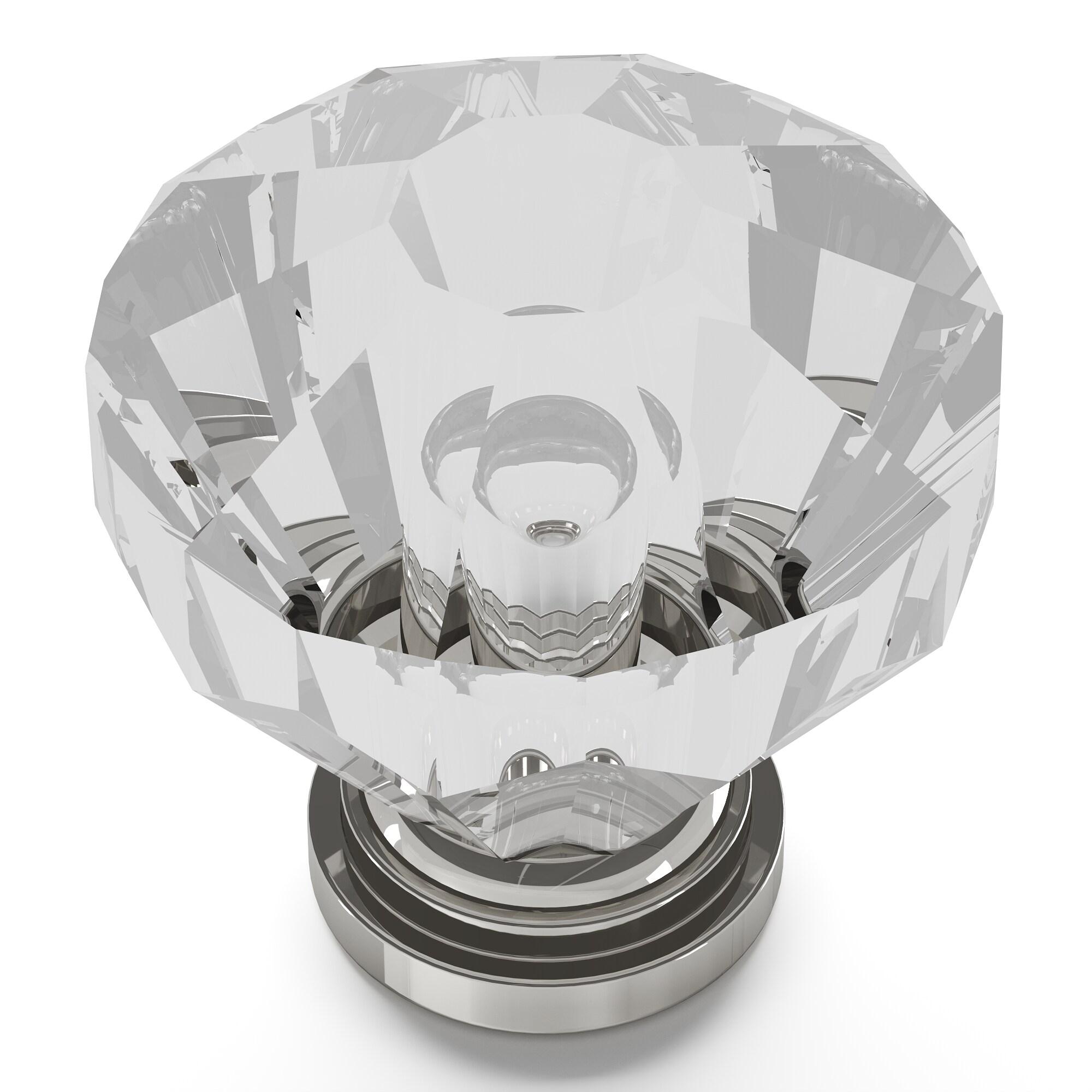 Crystal Palace 1 1/4" Length Geometric Knob