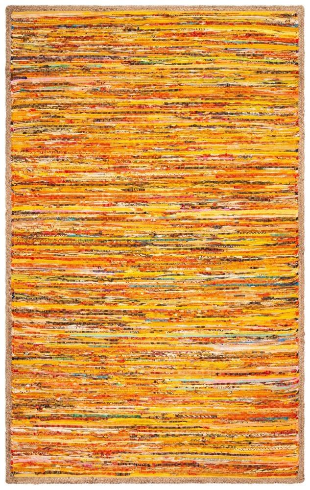 Montauk MTK960 Hand Woven Area Rug - Gold/Natural - 5'x8' - Safavieh.