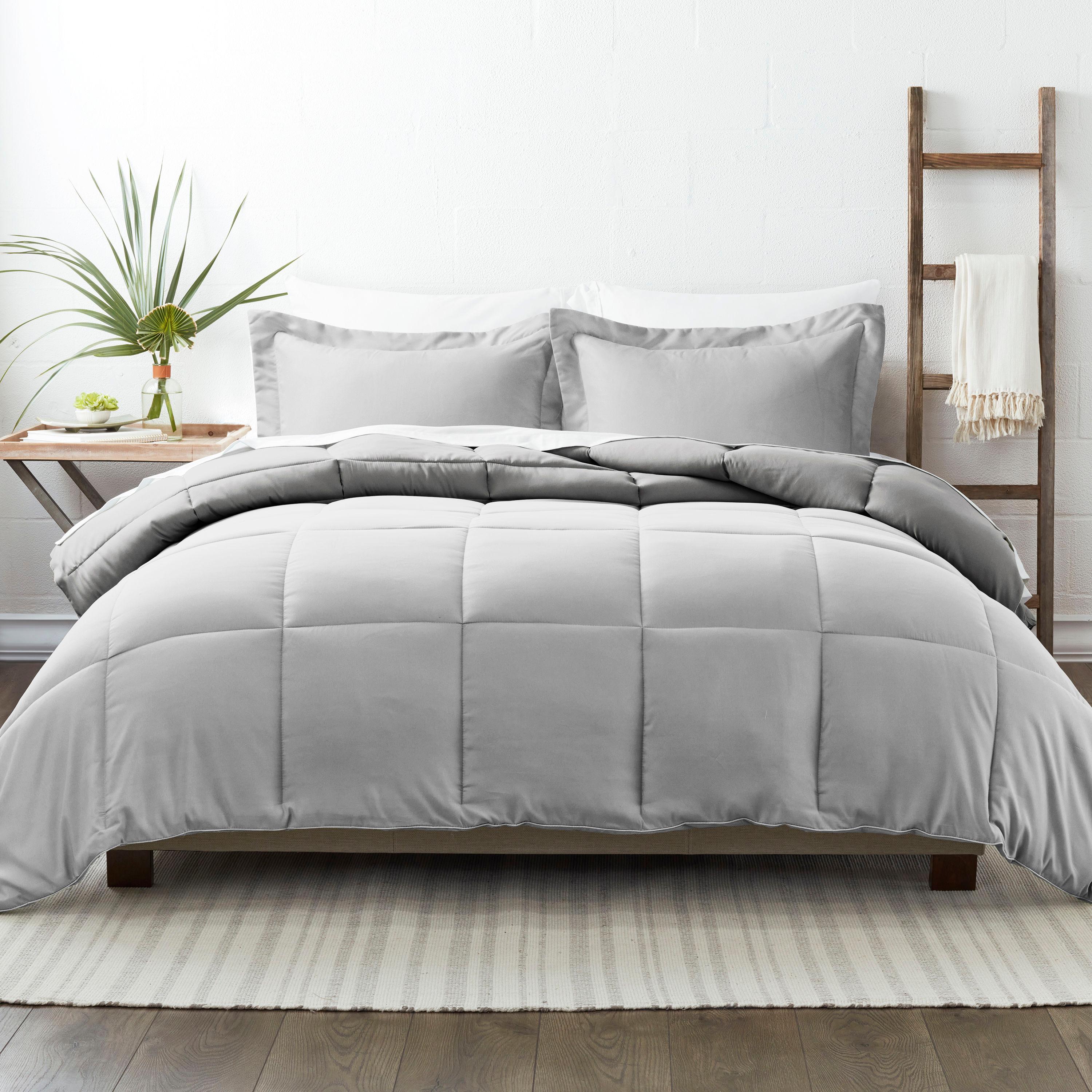 Becky Cameron Reversible Down-Alternative Comforter Bedding Set