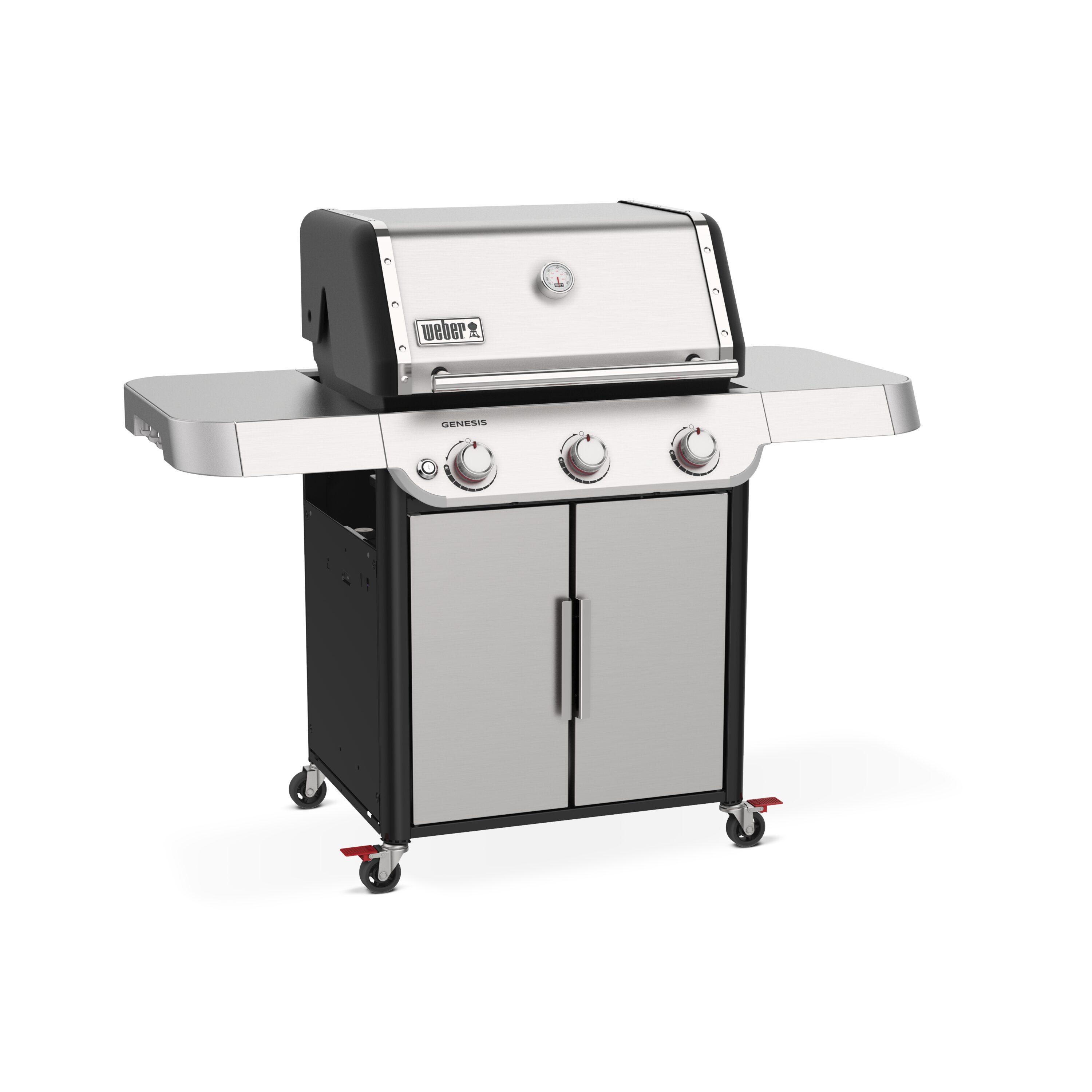 Weber Genesis S-315 3 Burner Liquid Propane Grill Stainless Steel