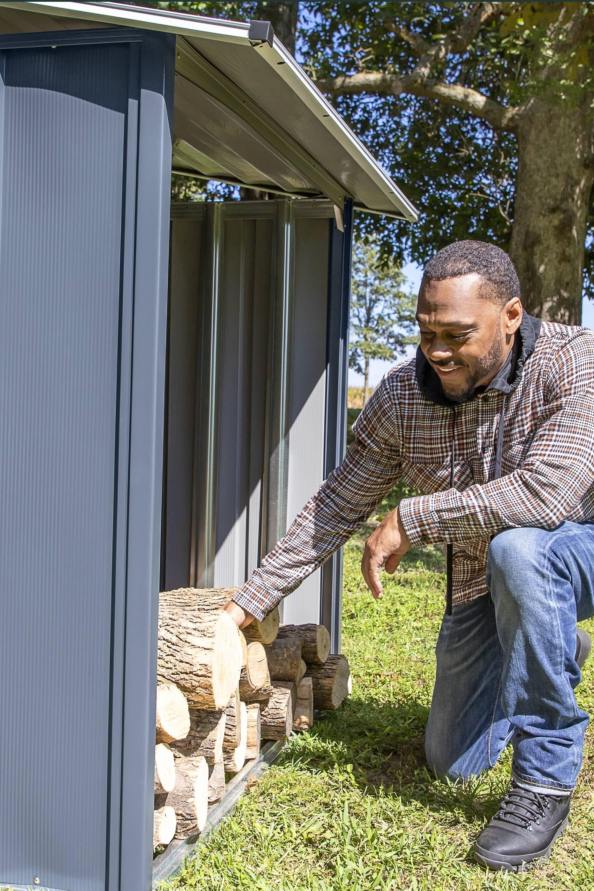 3-In-1 Steel Utility Shed