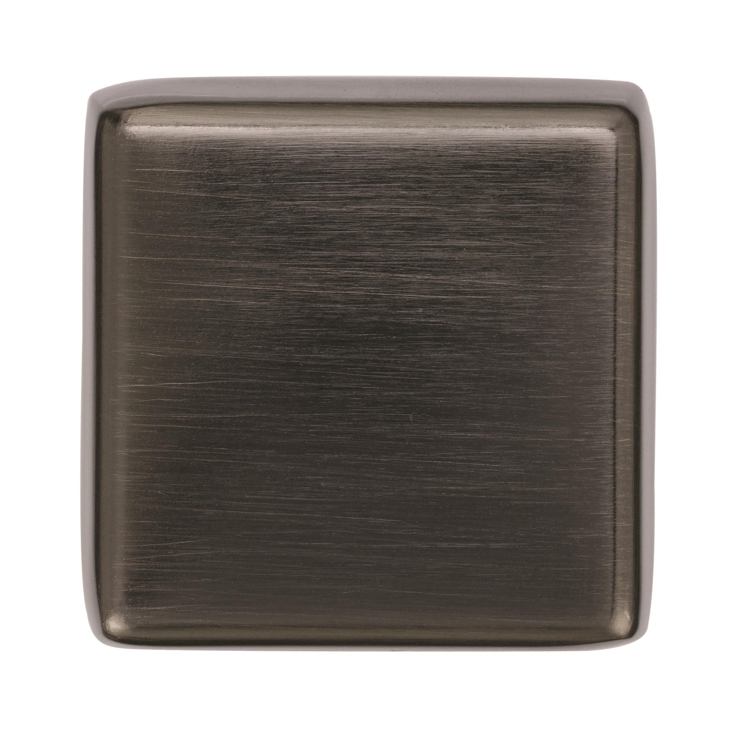 Amerock Blackrock 1-3/16 inch (30mm) Length Gunmetal Cabinet Knob