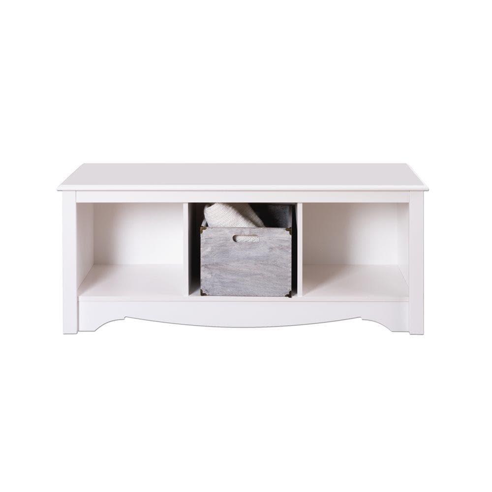 Cubbie Bench White - Prepac