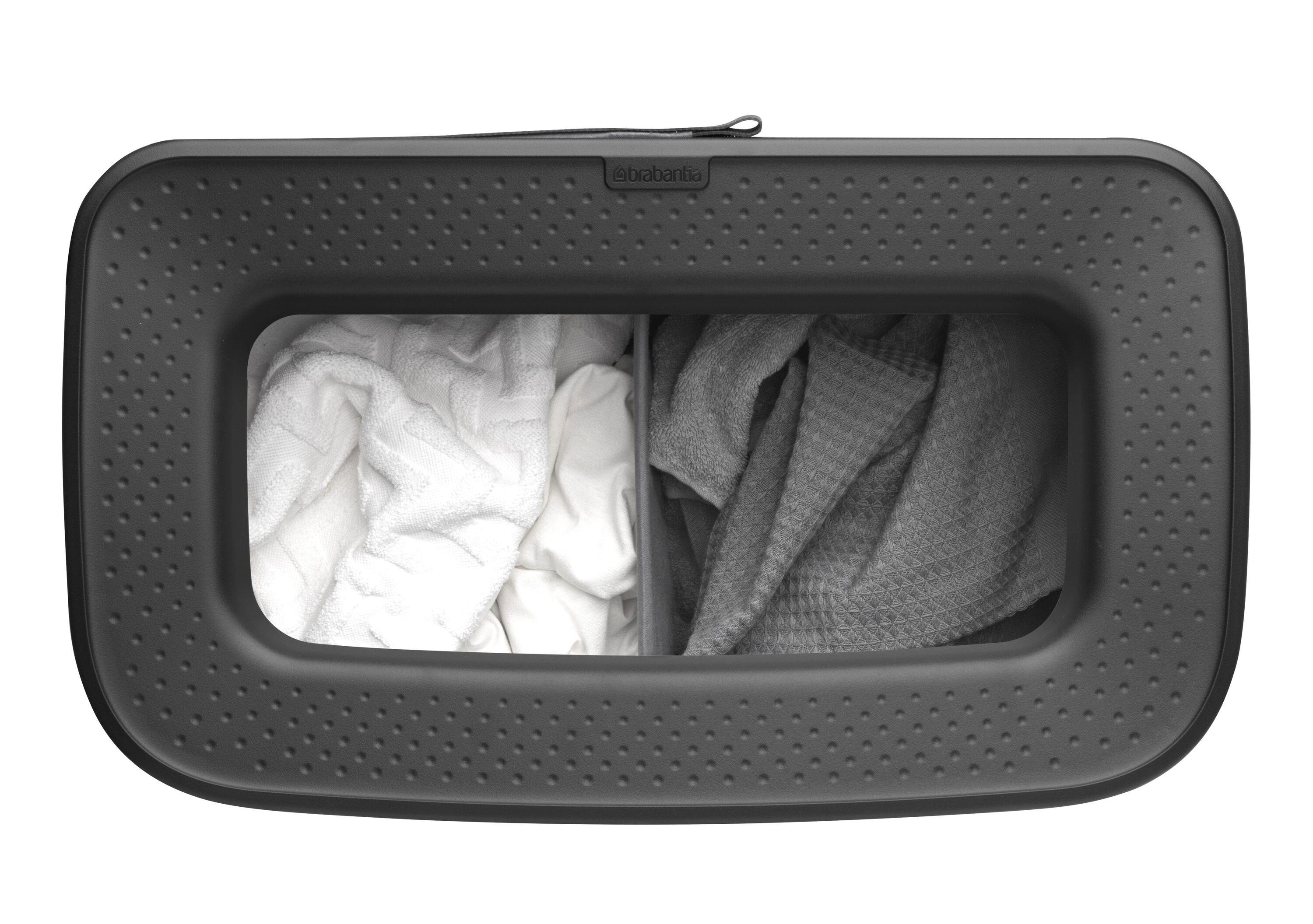 Brabantia Brabantia Bo Dual Compartment Laundry Hamper 2 x 11.9 Gallon (23.8 Gallon Capacity)
