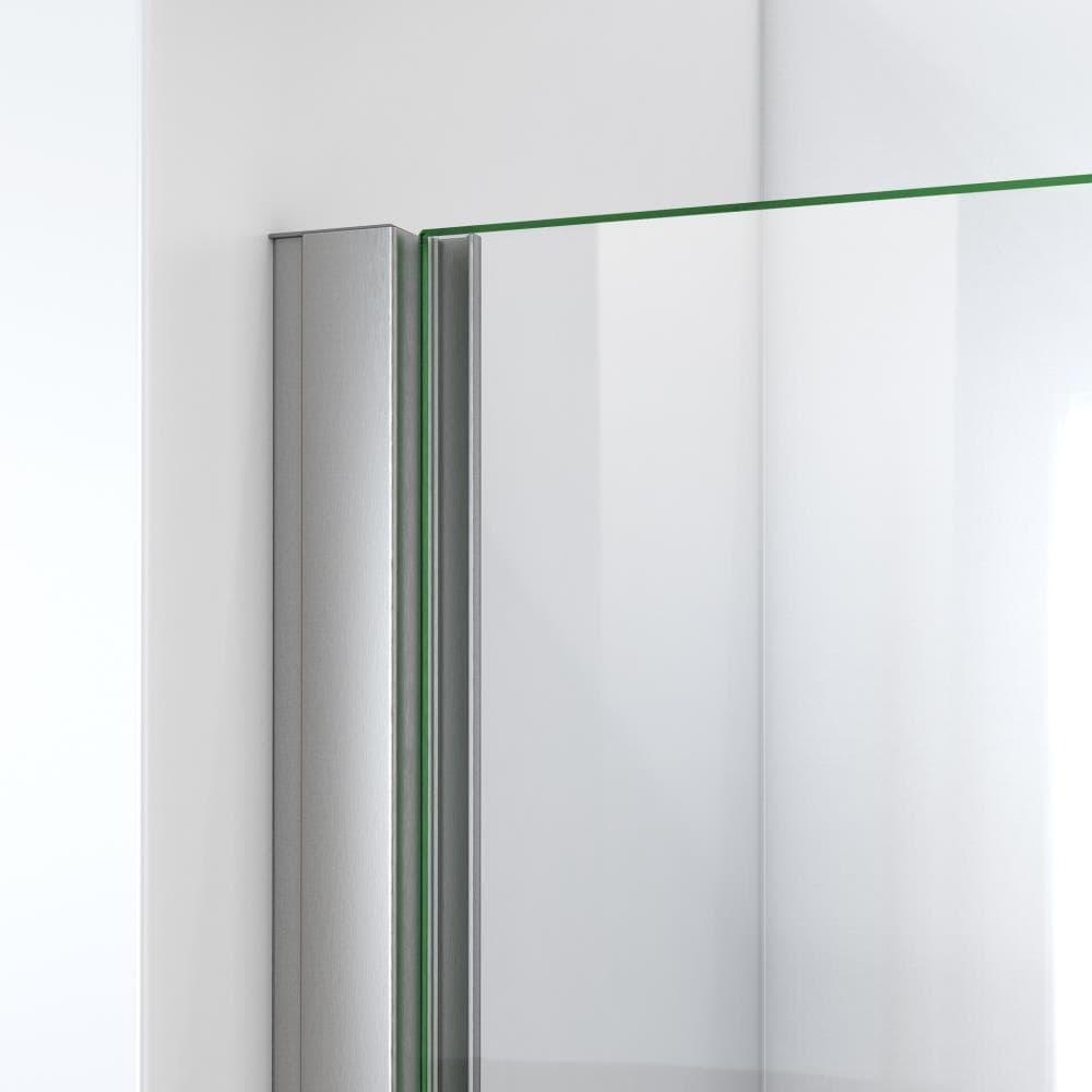 MP Swinging 30" x 73" Hinged Semi-Frameless Shower Door
