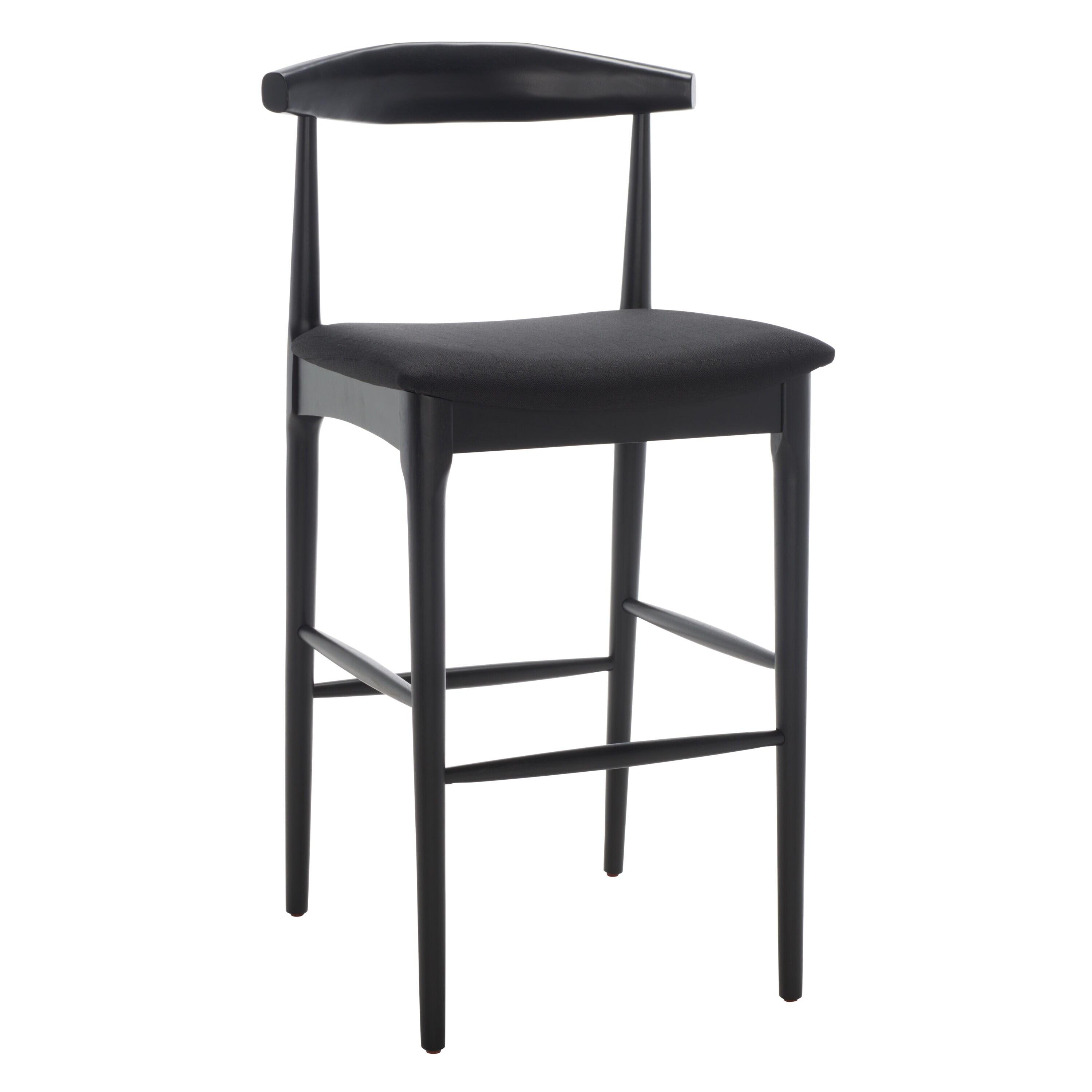 Lionel Retro Bar Stool - BST1503 - Black - Safavieh