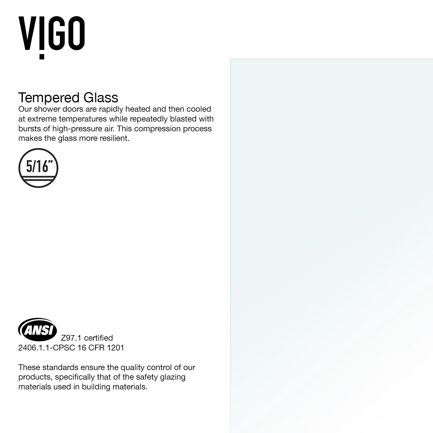 Rialto 34" W x 58" H Hinged Frameless Tub Door with with 5/16" Glass