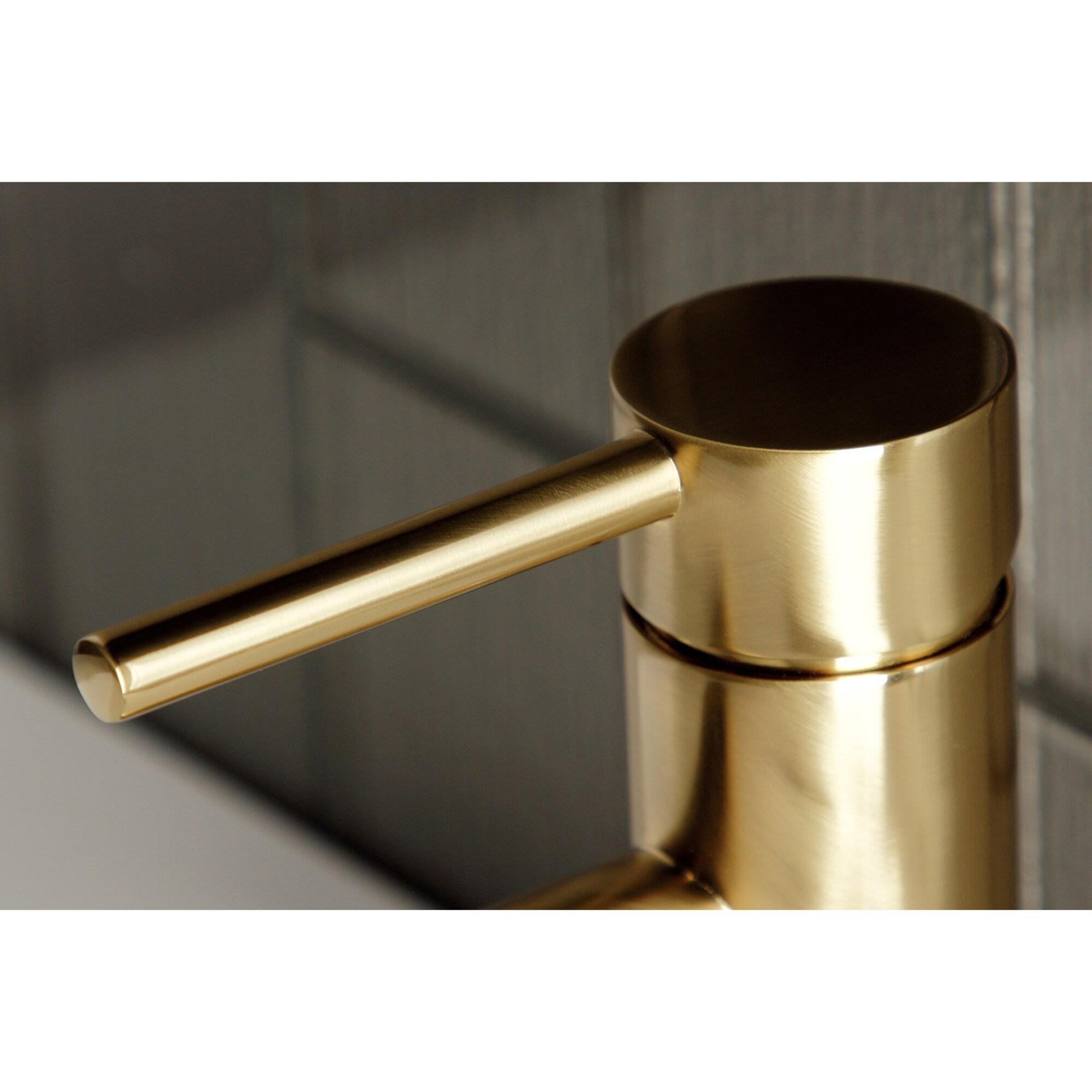 Kingston Brass LSF8223DL Kingston Brass Concord Single-Handle 1-Hole Deck Mount Bathroom Faucet with Push Pop-Up