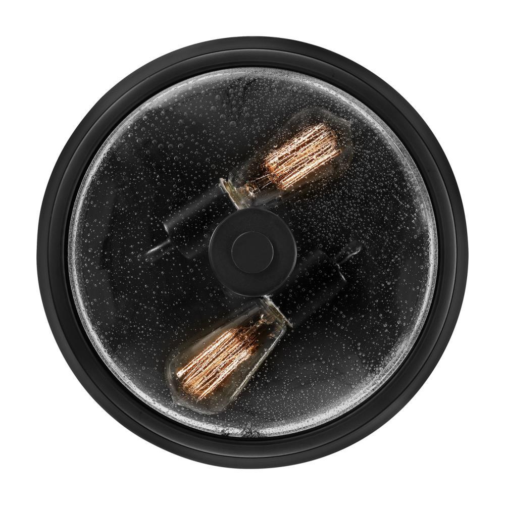 Quoizel Lighting Radius 2 - Light Flush Mount in  Earth Black