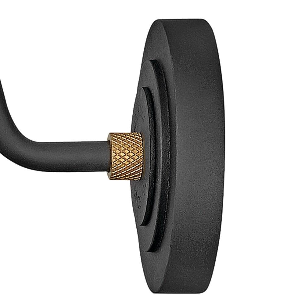 1 Light Small Outdoor Gooseneck Barn Light Traditional And Industrial Style 9.5 Inch Wide By 9.25 Inch High-Textured Black Finish Hinkley Lighting