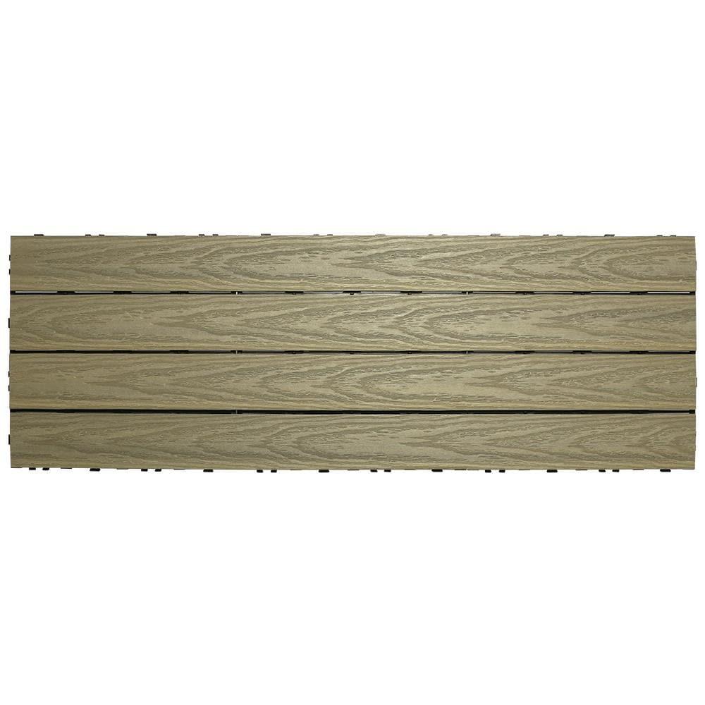 UltraShield Naturale 36" x 12" Composite Interlocking Deck Plank