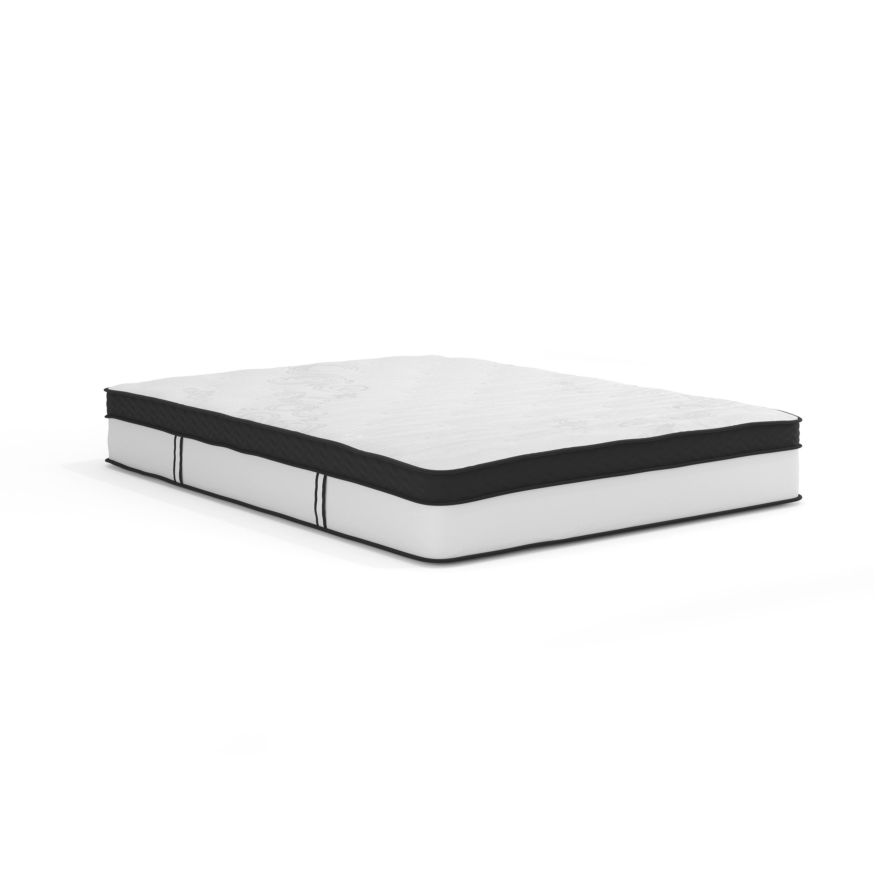 Flash Furniture Capri Comfortable Sleep 12 Inch CertiPUR-US Certified Memory Foam & Pocket Spring Mattress, Queen Mattress in a Box