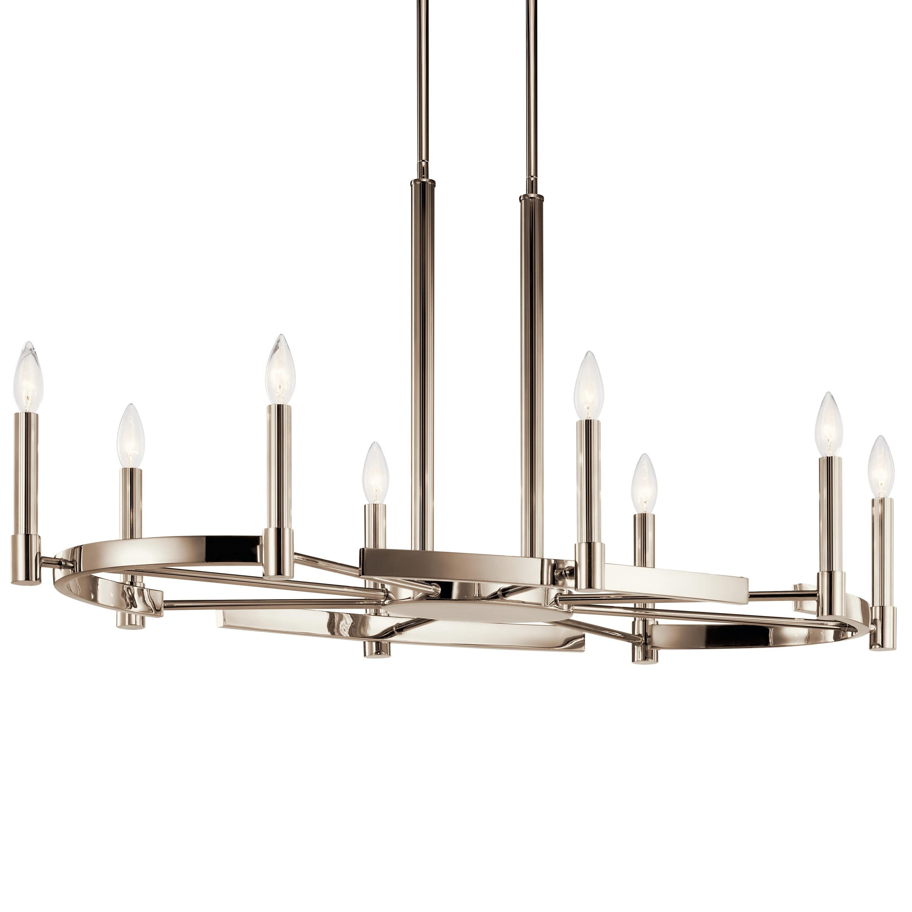 Kichler Lighting Tolani 8 - Light Chandelier in  Polished Nickel