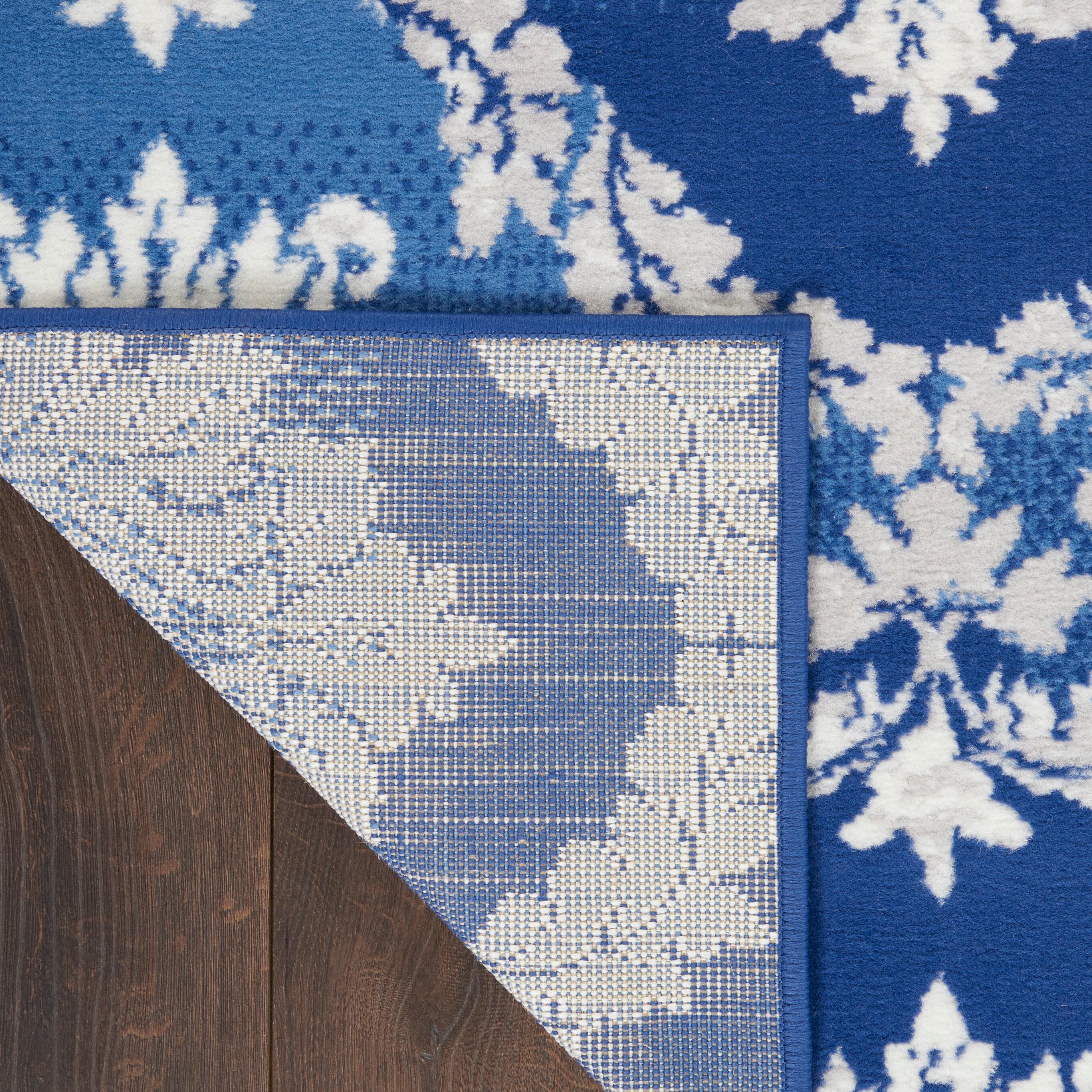 Nourison Whimsicle WHS01 Indoor only Area Rug - Blue 6' x 9'