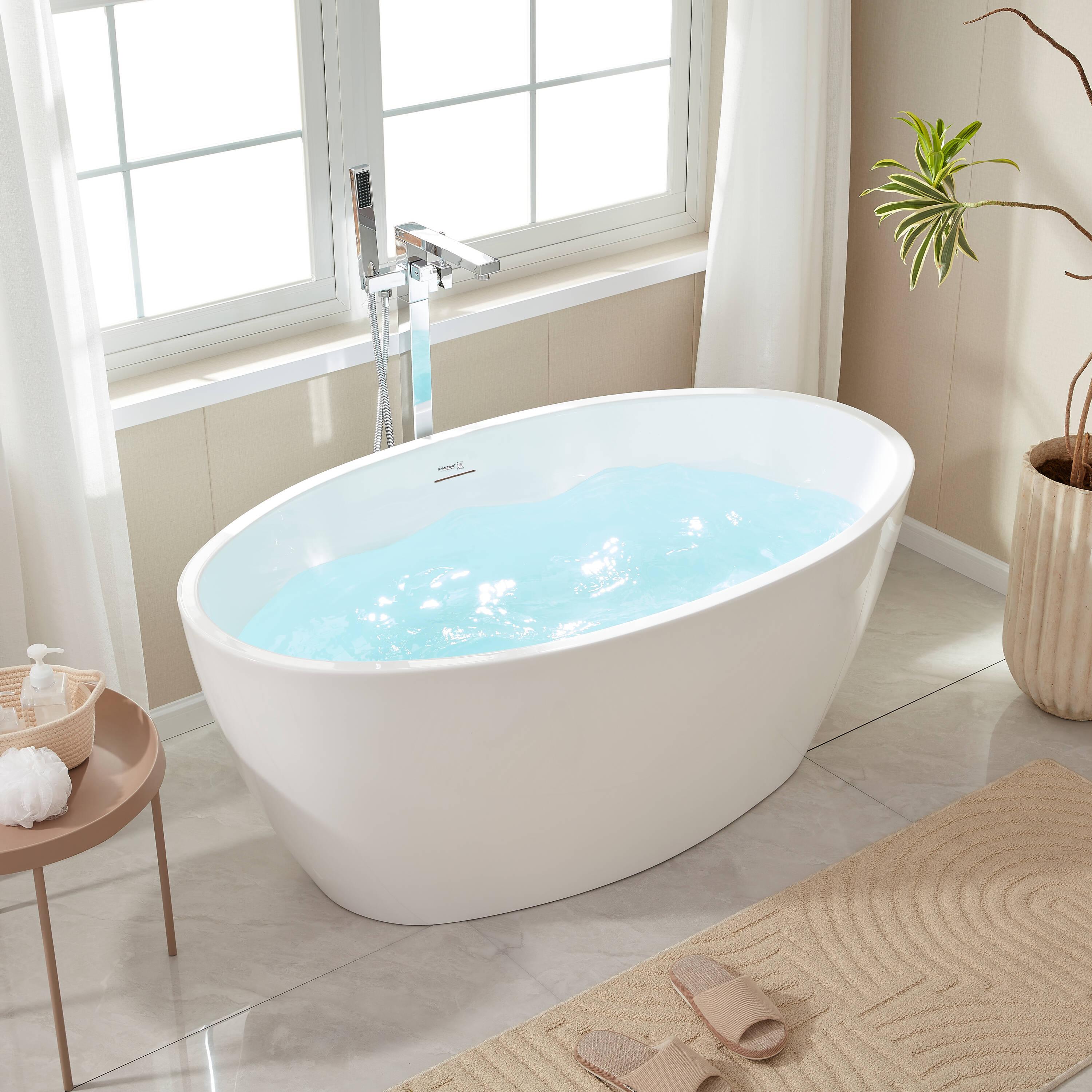Freestanding Soaking Acrylic Bathtub