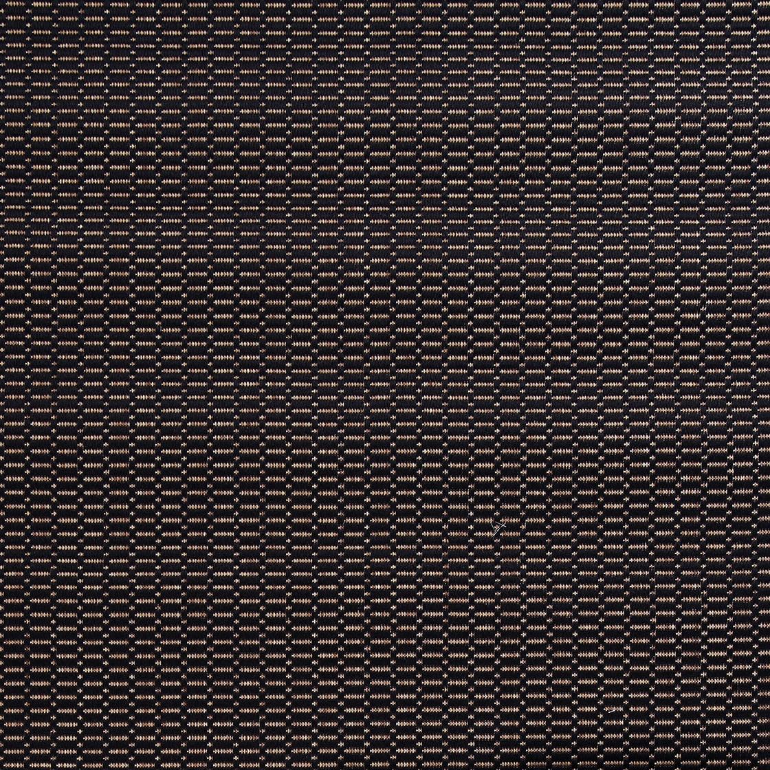 Couristan Recife Saddle Stitch Indoor /Outdoor Area Rug, Black- Cocoa, 3'9" x 5'5"