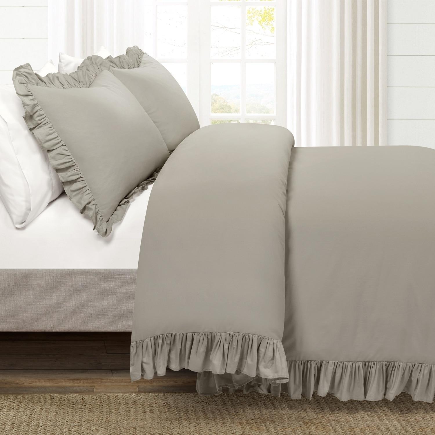 Lush Decor Cotton Duvet Cover Set