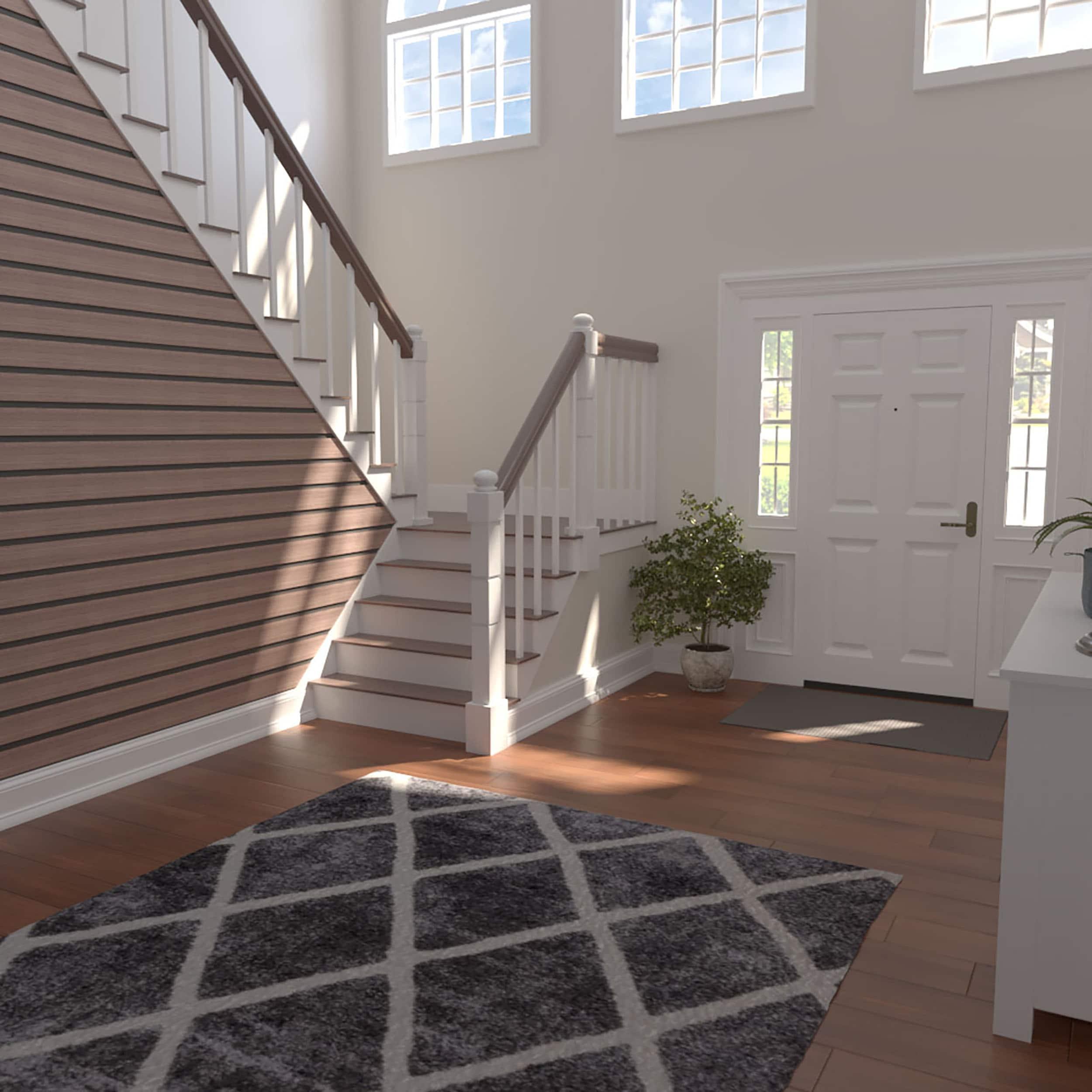 Ekena Millwork Adjustable Wood Slat Wall Panel Kit