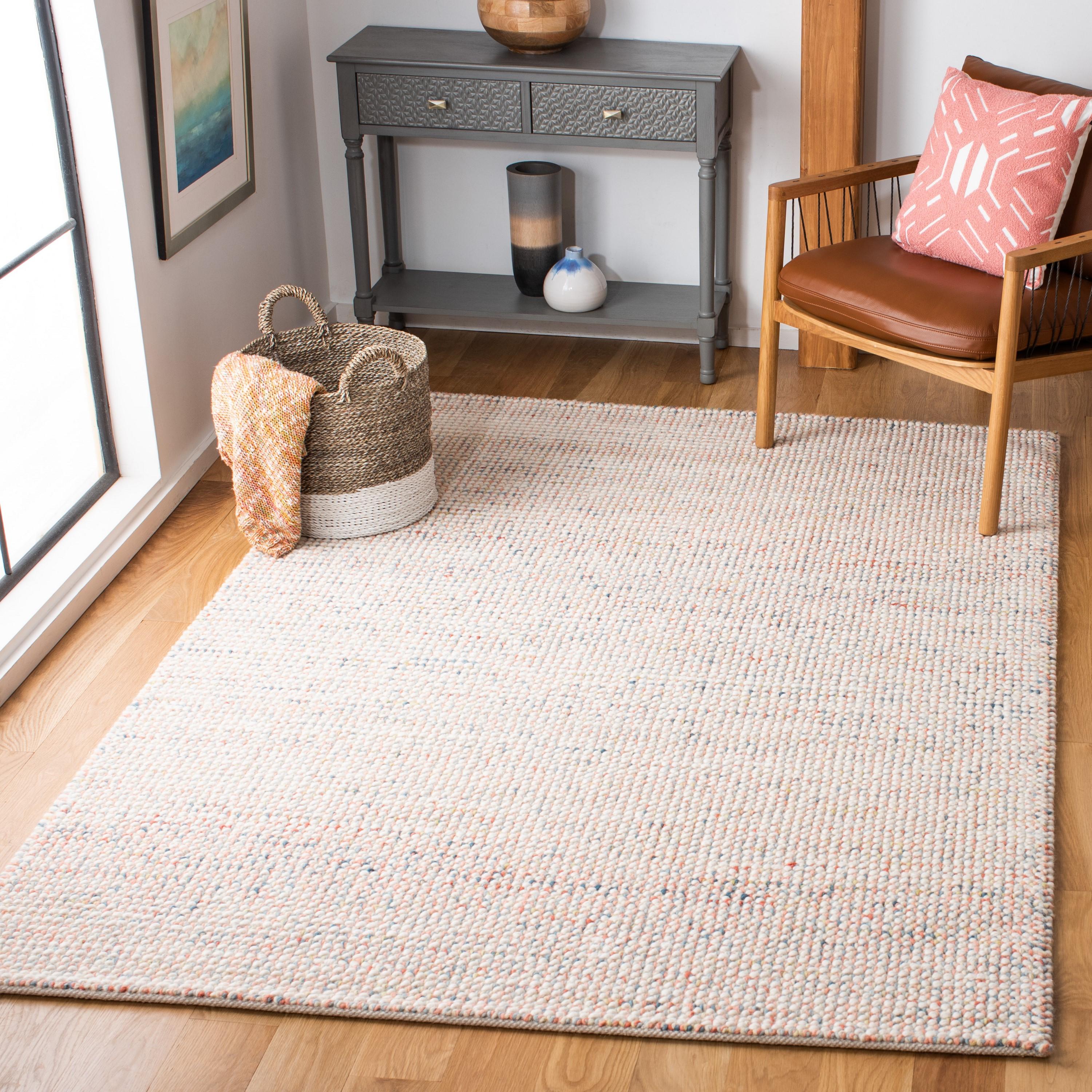 Vermont Hand Woven Wool Solid Color Rug