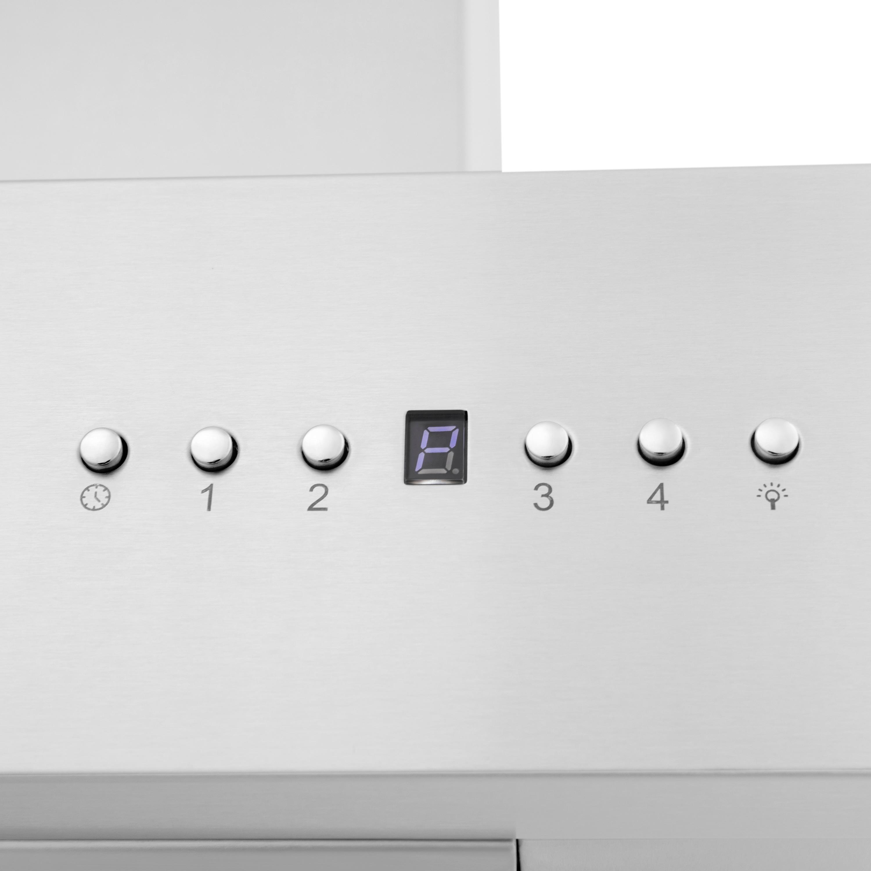 ZLINE ZLINE 36 in. Ducted Professional Wall Mount Range Hood in Stainless Steel (KECOM-36)