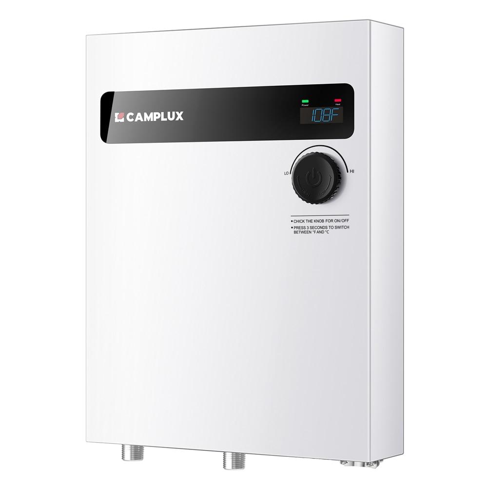CAMPLUX 18KW 240V Electric Tankless Water Heater , Instant Hot Water Heater