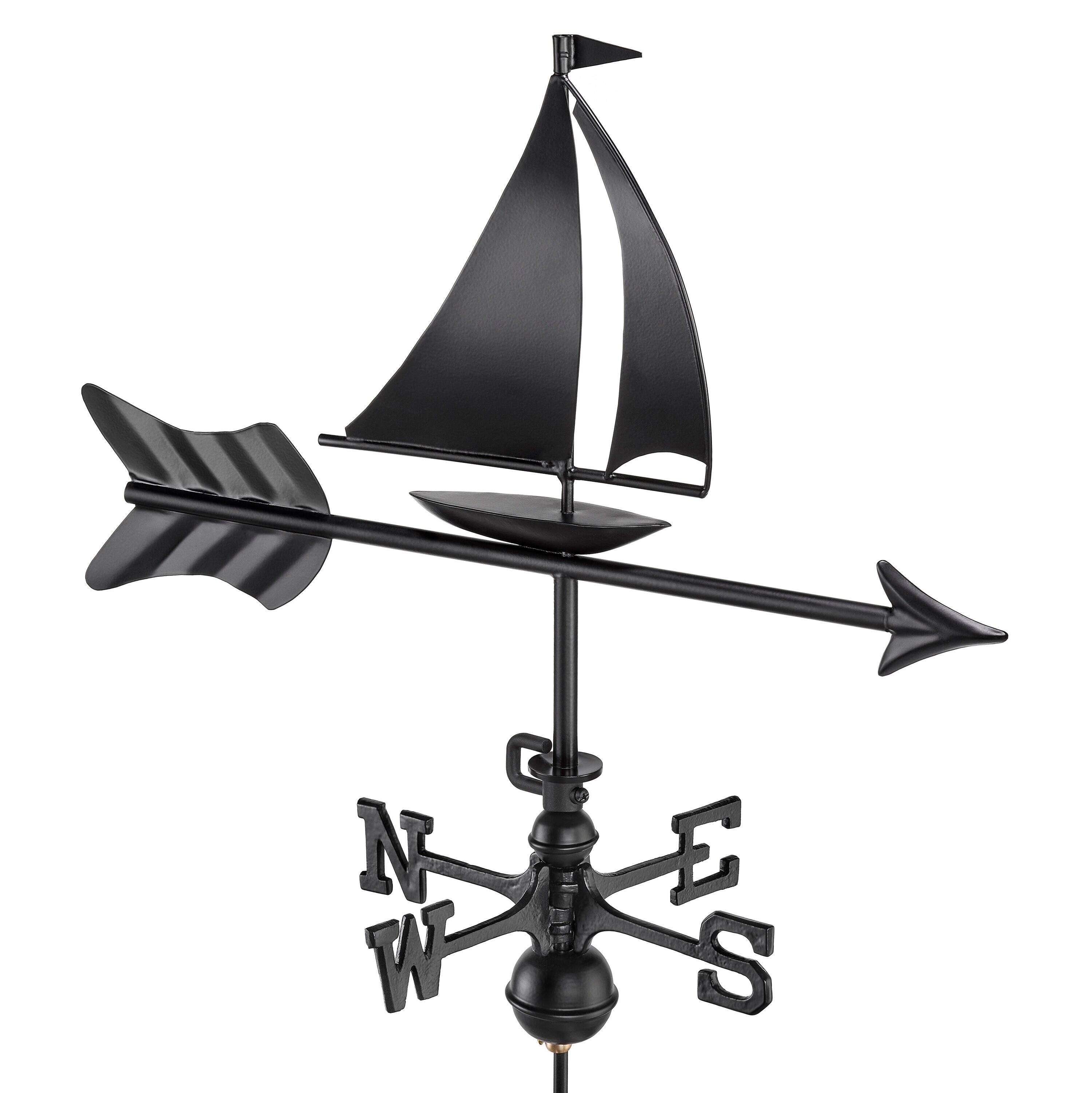 Sidonija 28'' H Aluminum Weathervane