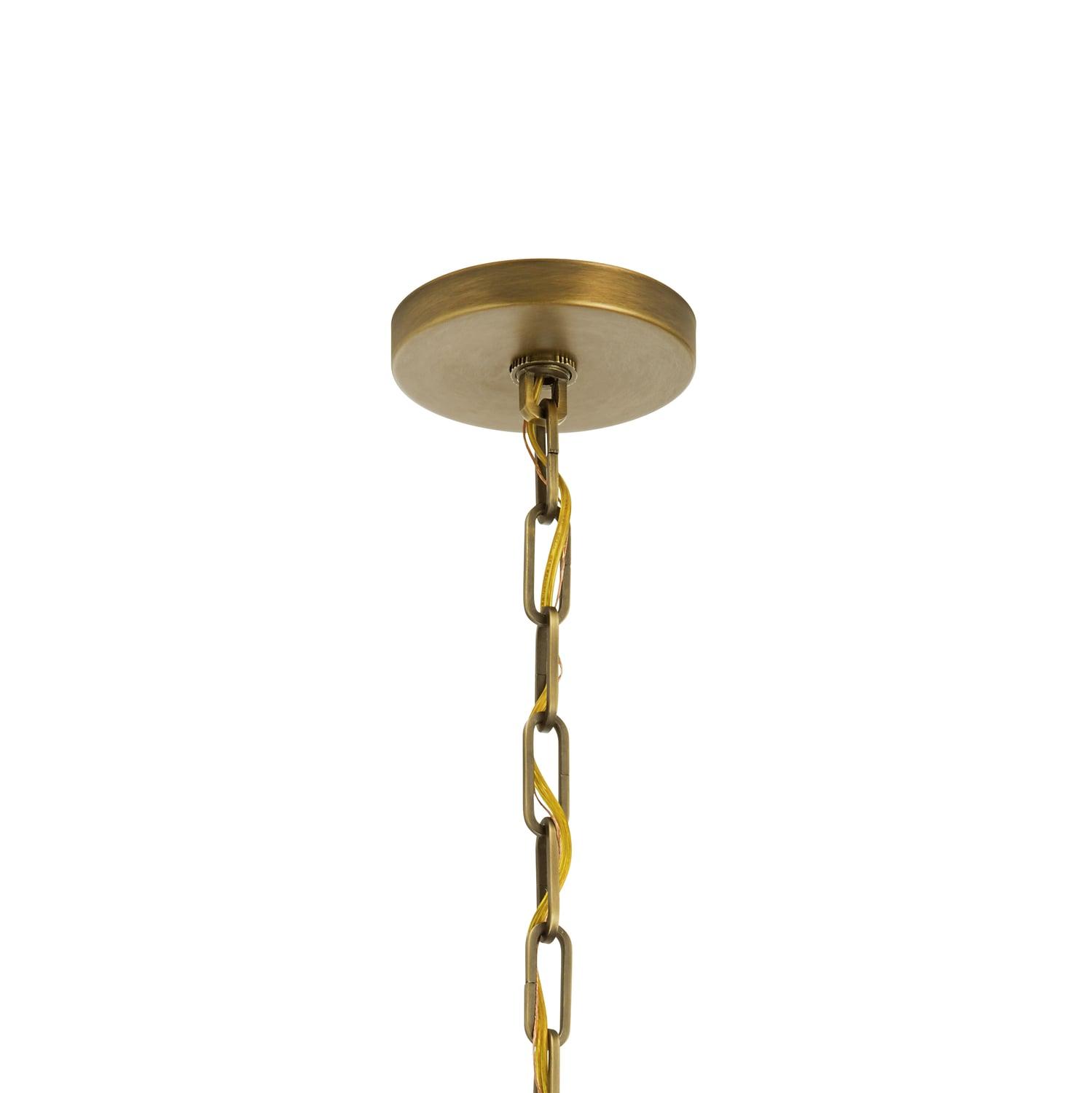 Kichler Lighting Abbotswell 4 - Light Pendant in  Natural Brass