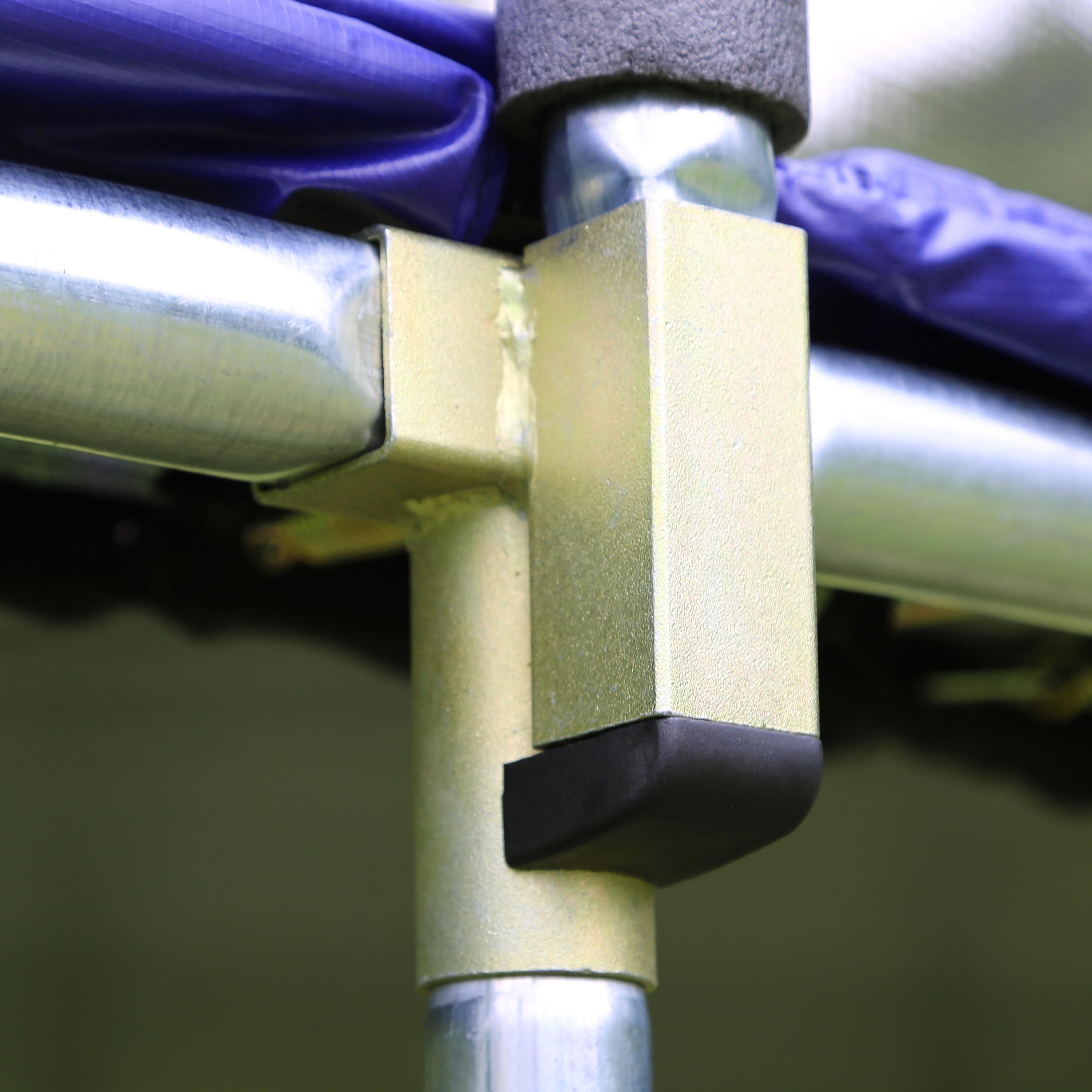 Skywalker Trampolines Skywalker Trampolines 15Ft Round Trampoline With Enclosure  Blue