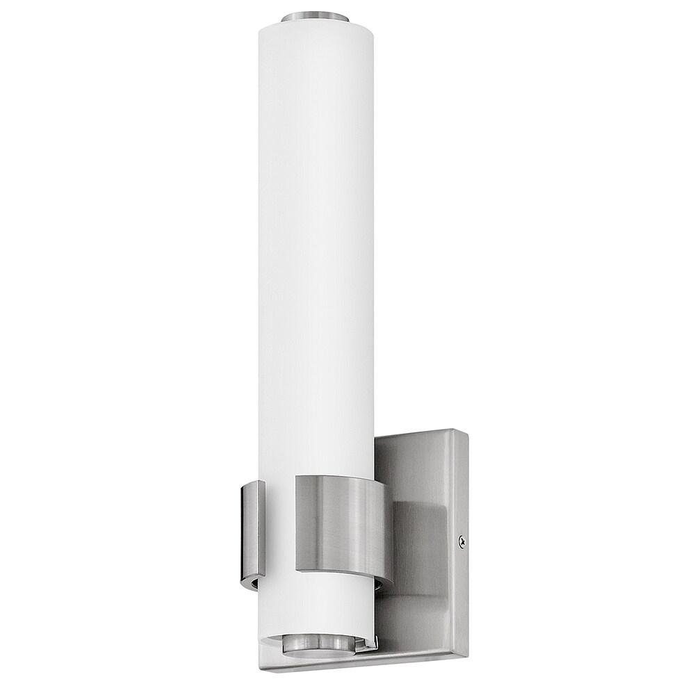 Aiden Integrated LED Bath Sconce w/ Etched White Glass