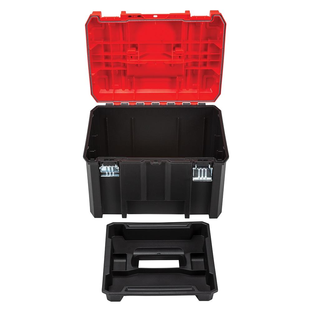 CRAFTSMAN Versastack System 17-in Red Plastic Lockable Tool Box