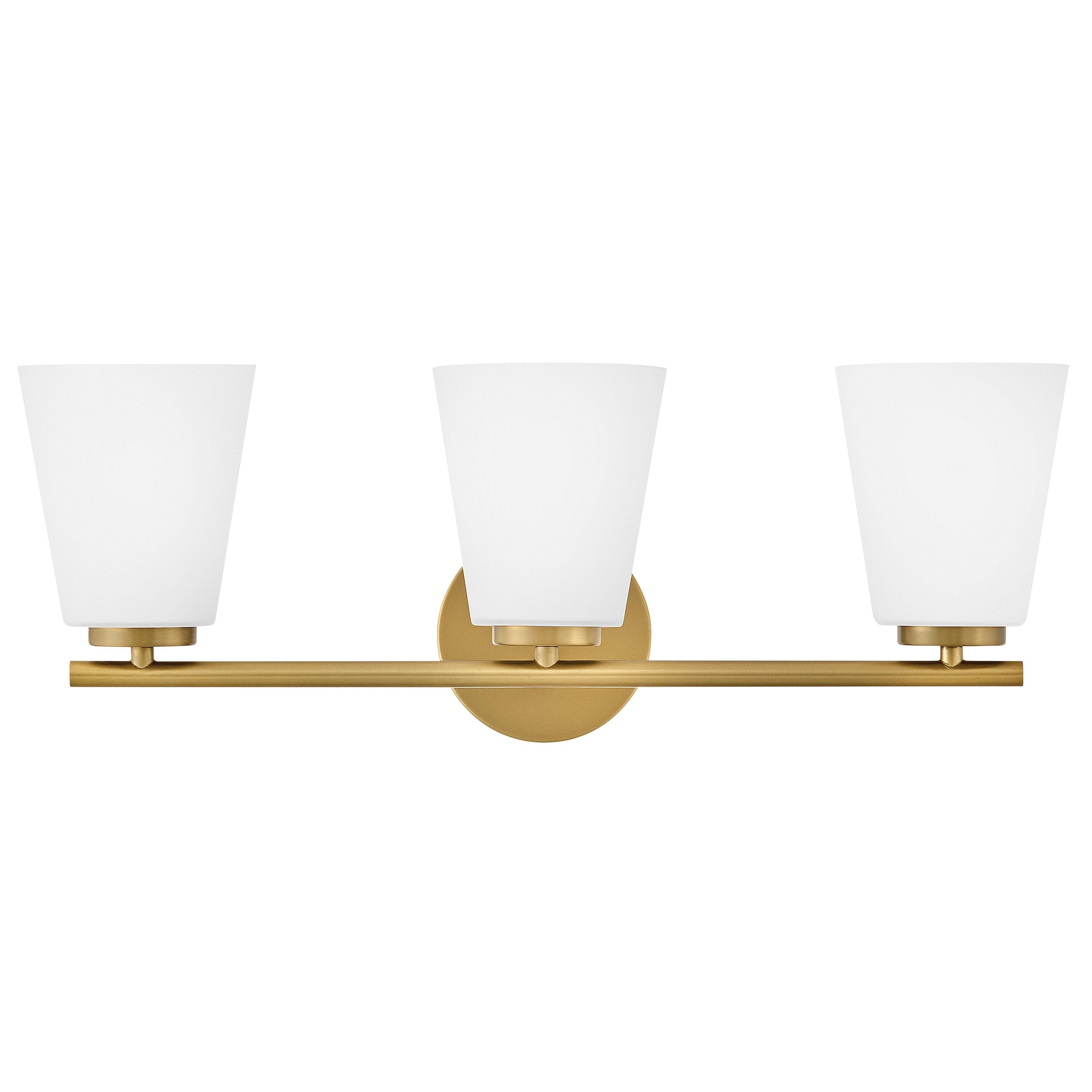 Lark 85423 Bri 3 Light 24" Wide Vanity Light - Brass