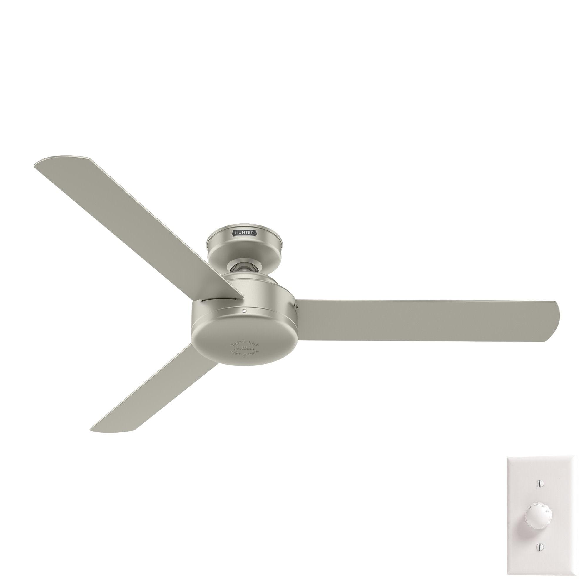 Presto 52" Presto 3 - Blade Standard Ceiling Fan with Wall Control