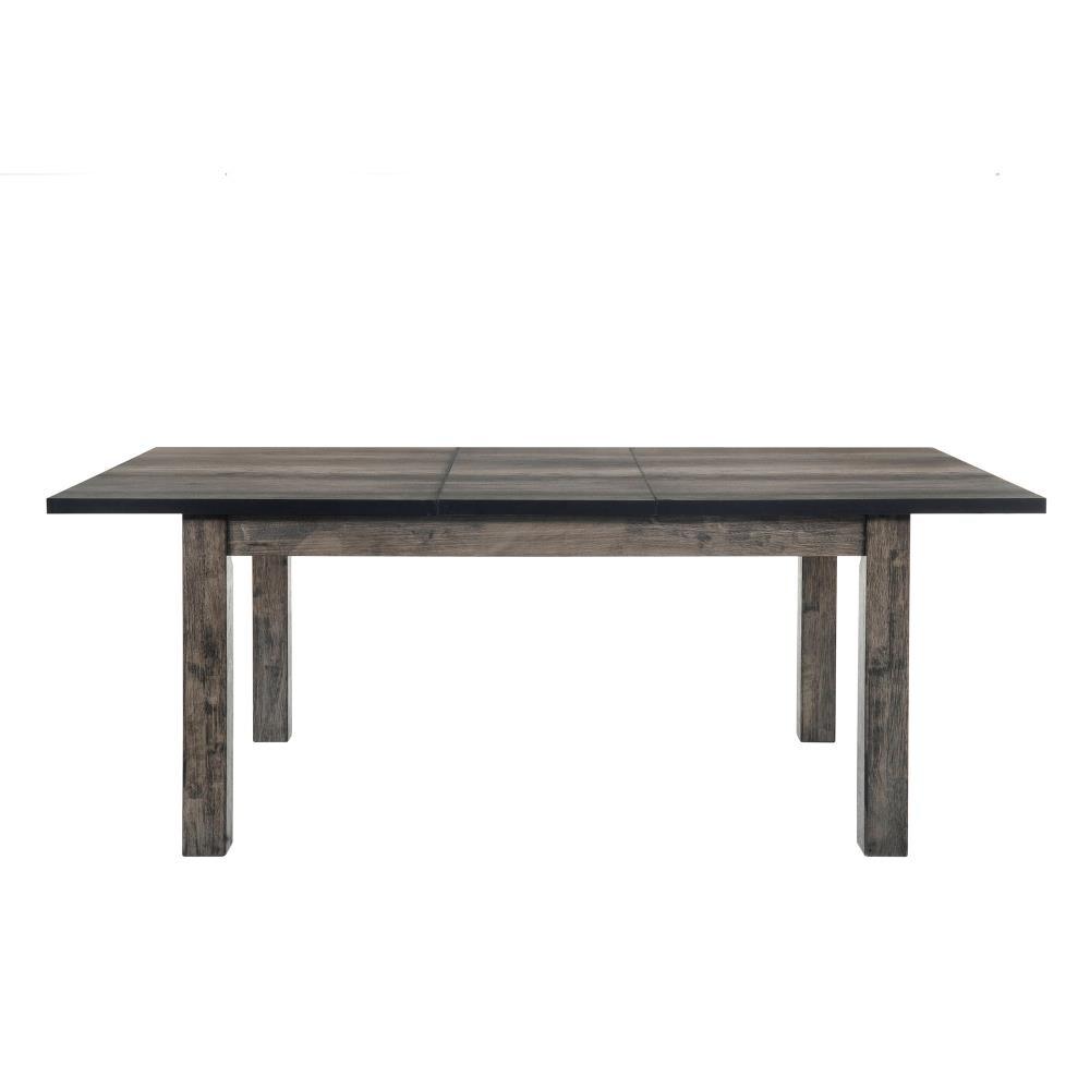 Grayson Dining  with Padded Seats 6PC Set in Gray