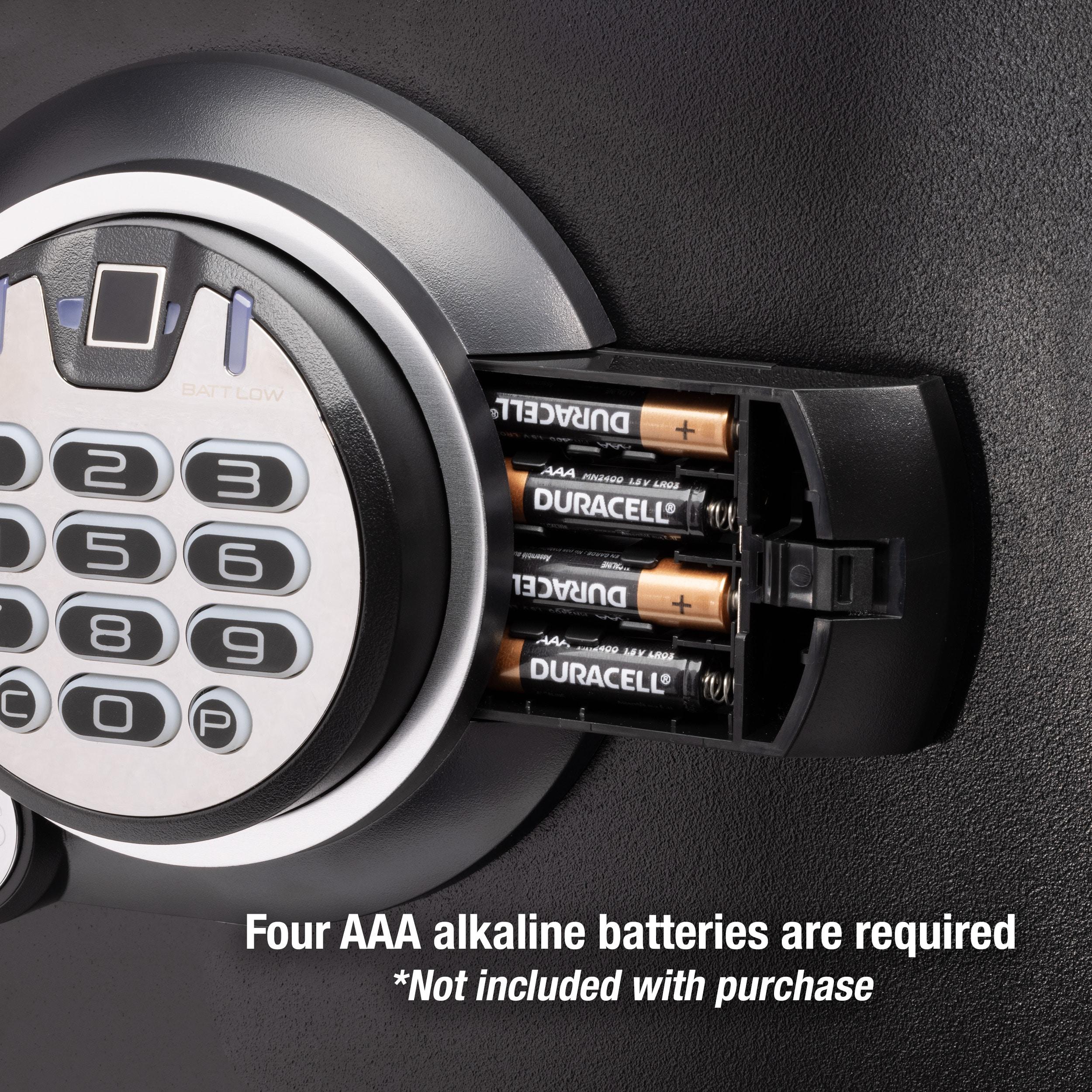 SentrySafe SFW123BTC Fire-Resistant and Water-Resistant Safe with Fingerprint Biometric Lock, 1.23 Cu. ft.