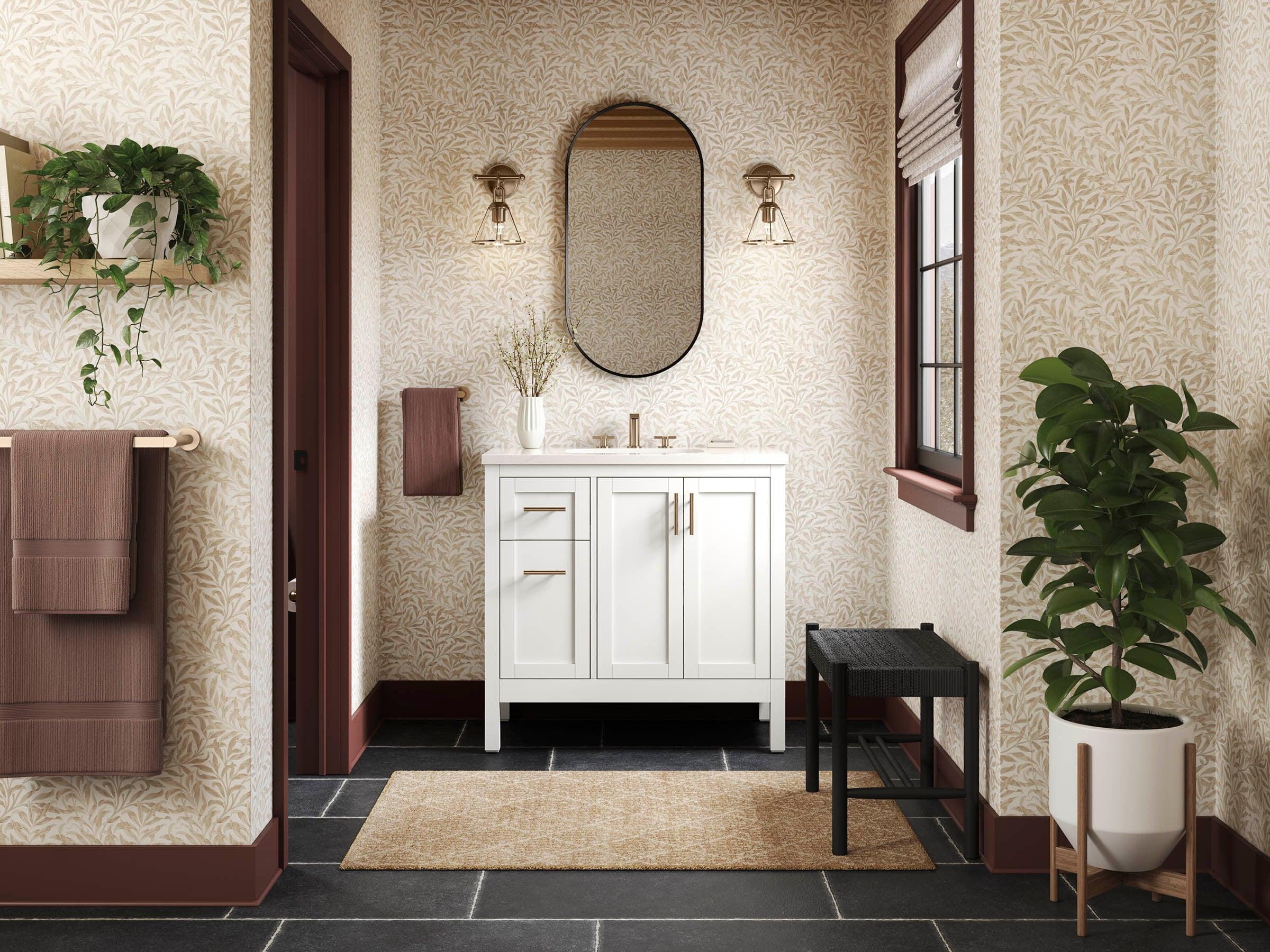 Hadron 37" Single Bathroom Vanity Set