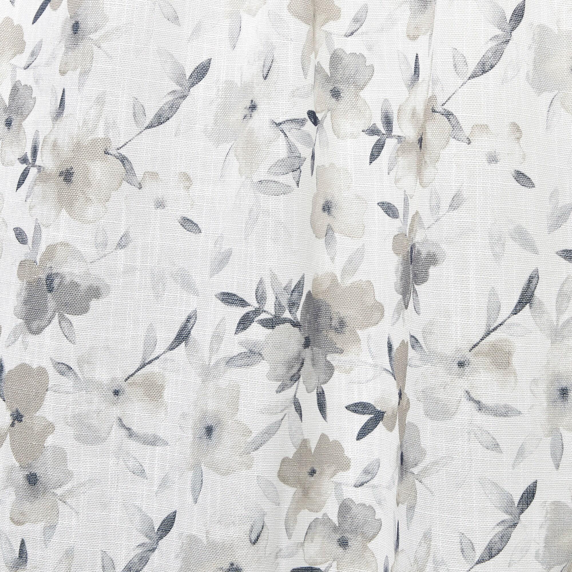 Nicole Miller Nicole Miller New York Hattie Light Filtering, Semi Sheer Rod Pocket Curtain Panels (Set of 2)